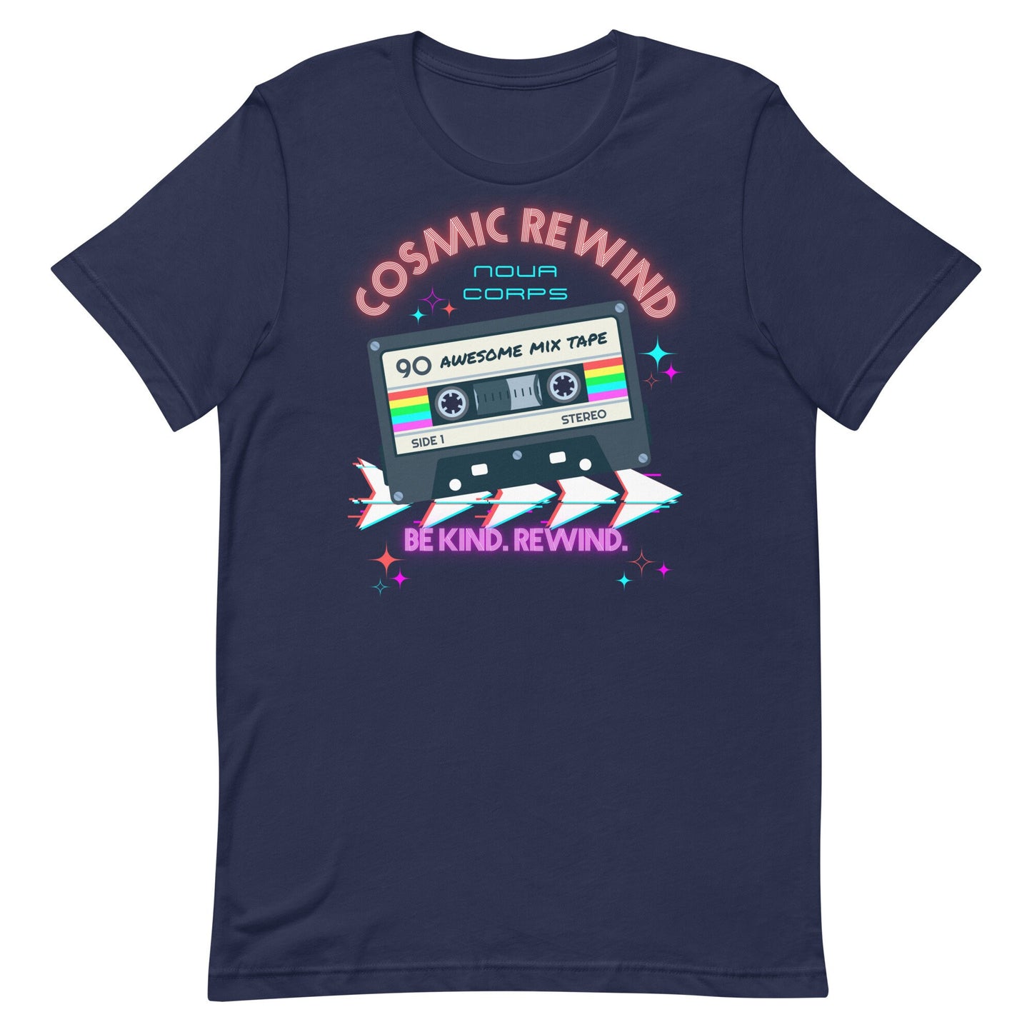 Guardians of the Galaxy Cosmic Rewind Bella Canvas T-Shirt, Subtle Disney Family Shirt