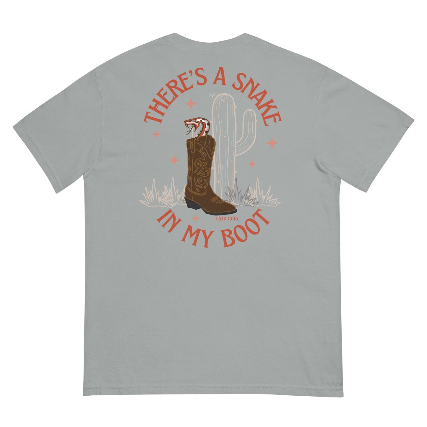 There's a Snake in my Boot Comfort Colors T-Shirt, Matching Disney Family Shirts
