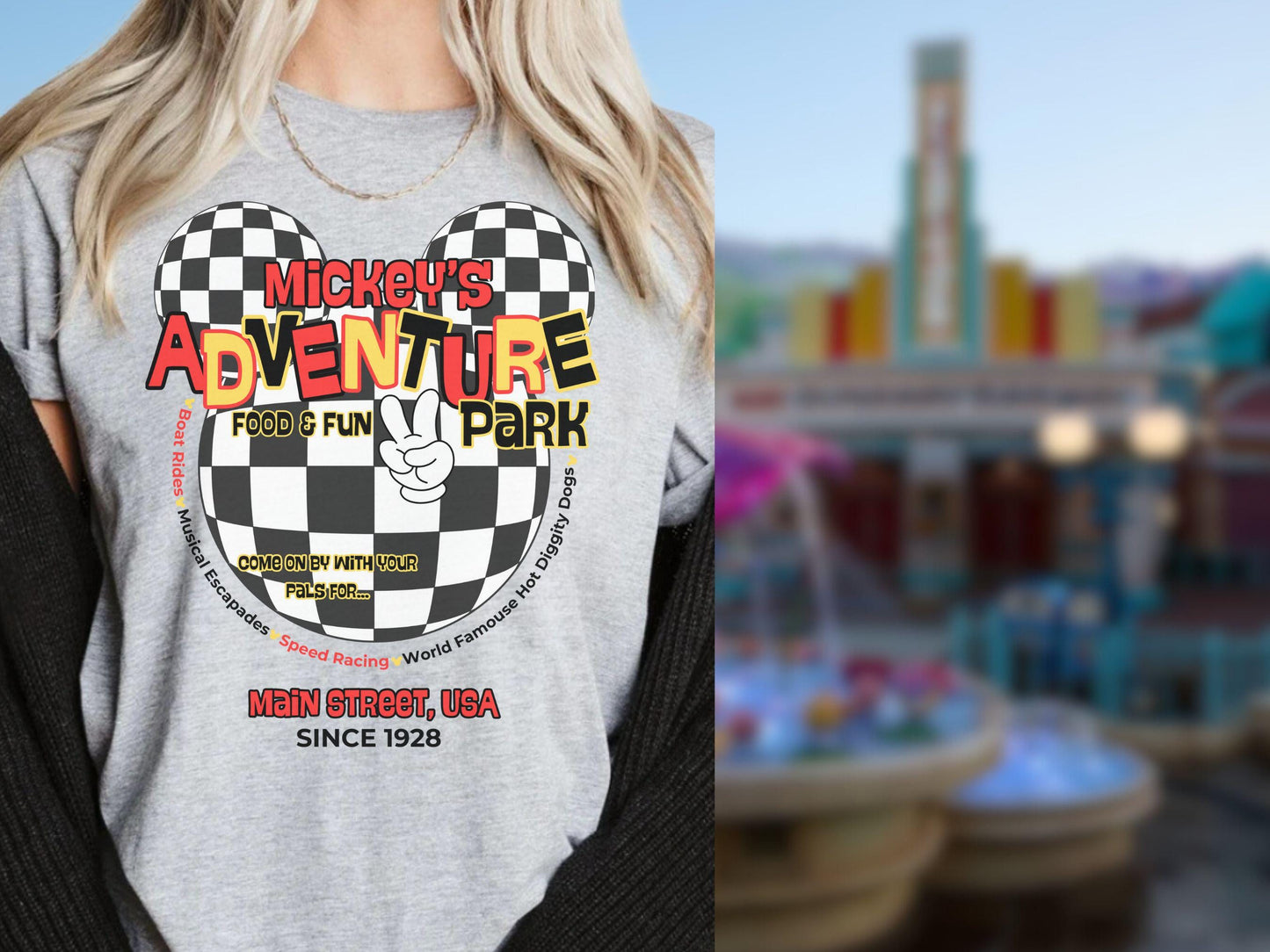 Mickey's Adventure Club Shirt, Subtle Disney Inspired Tee