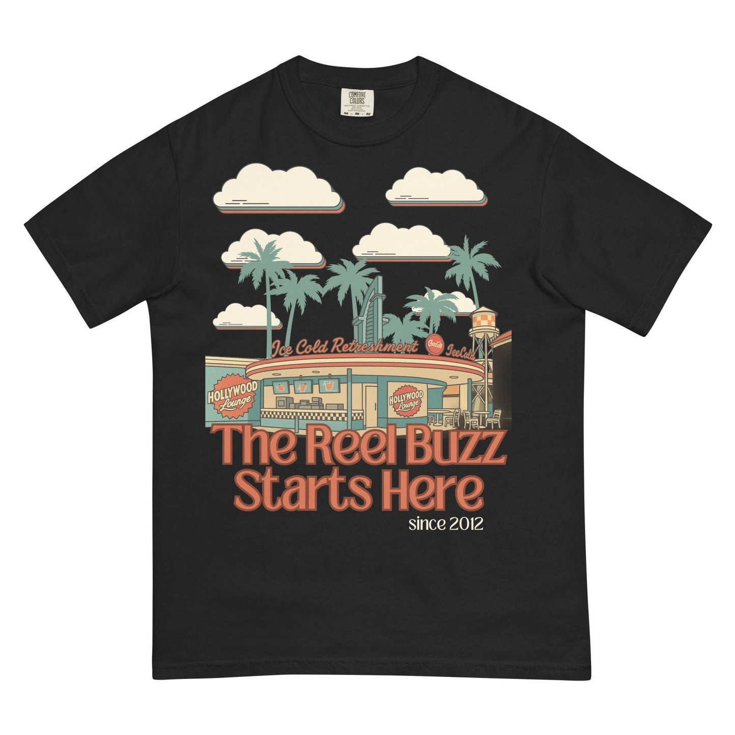 Retro Hollywood Lounge Comfort Colors Shirt, Disney Adult Tee