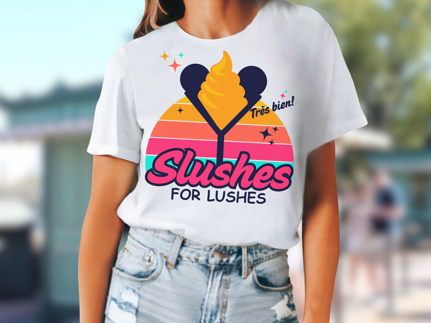 EPCOT France Slush Drink Shirt: Funny Girls Trip Tee