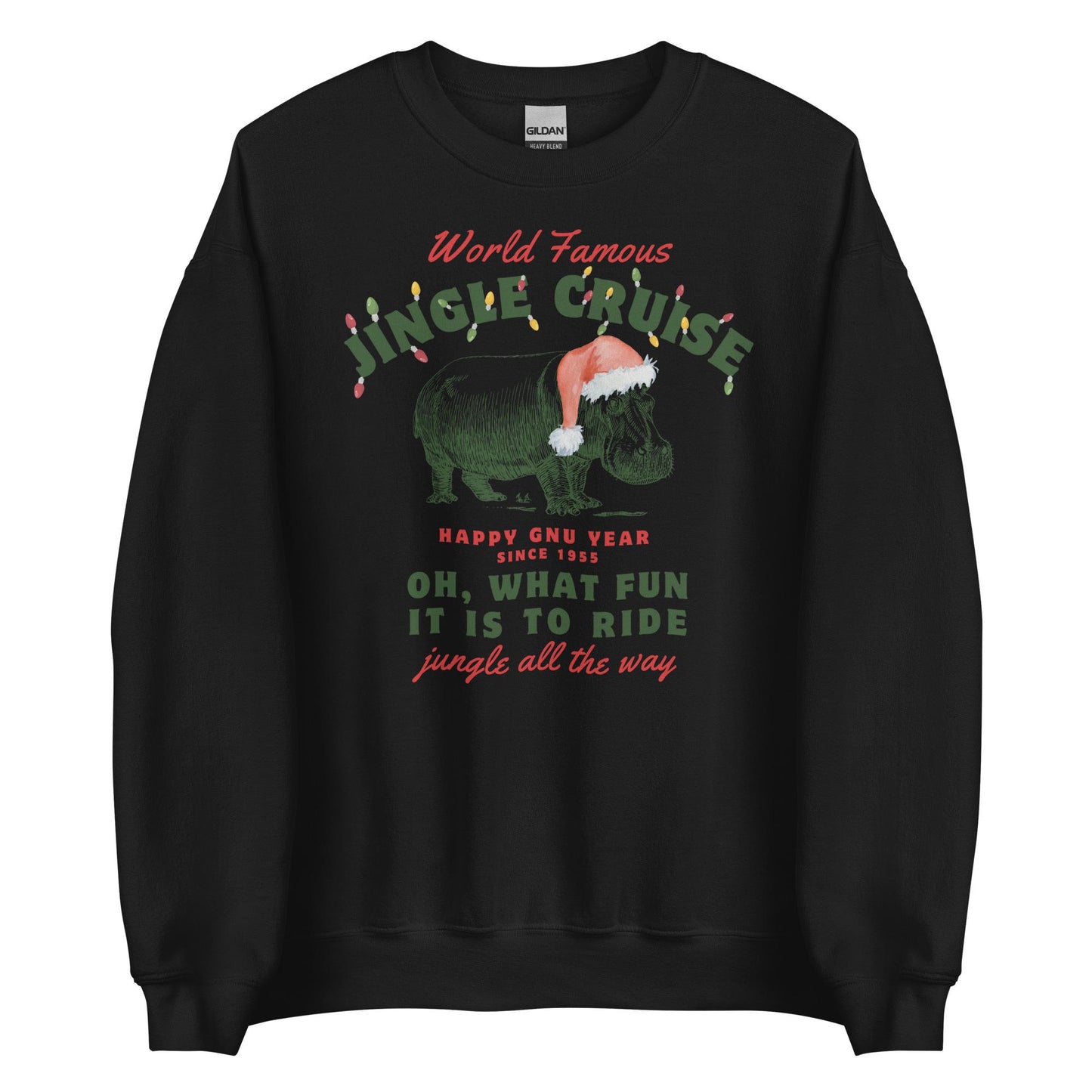 Jingle Cruise Sweatshirt, Disney Christmas Holiday, Family Matching