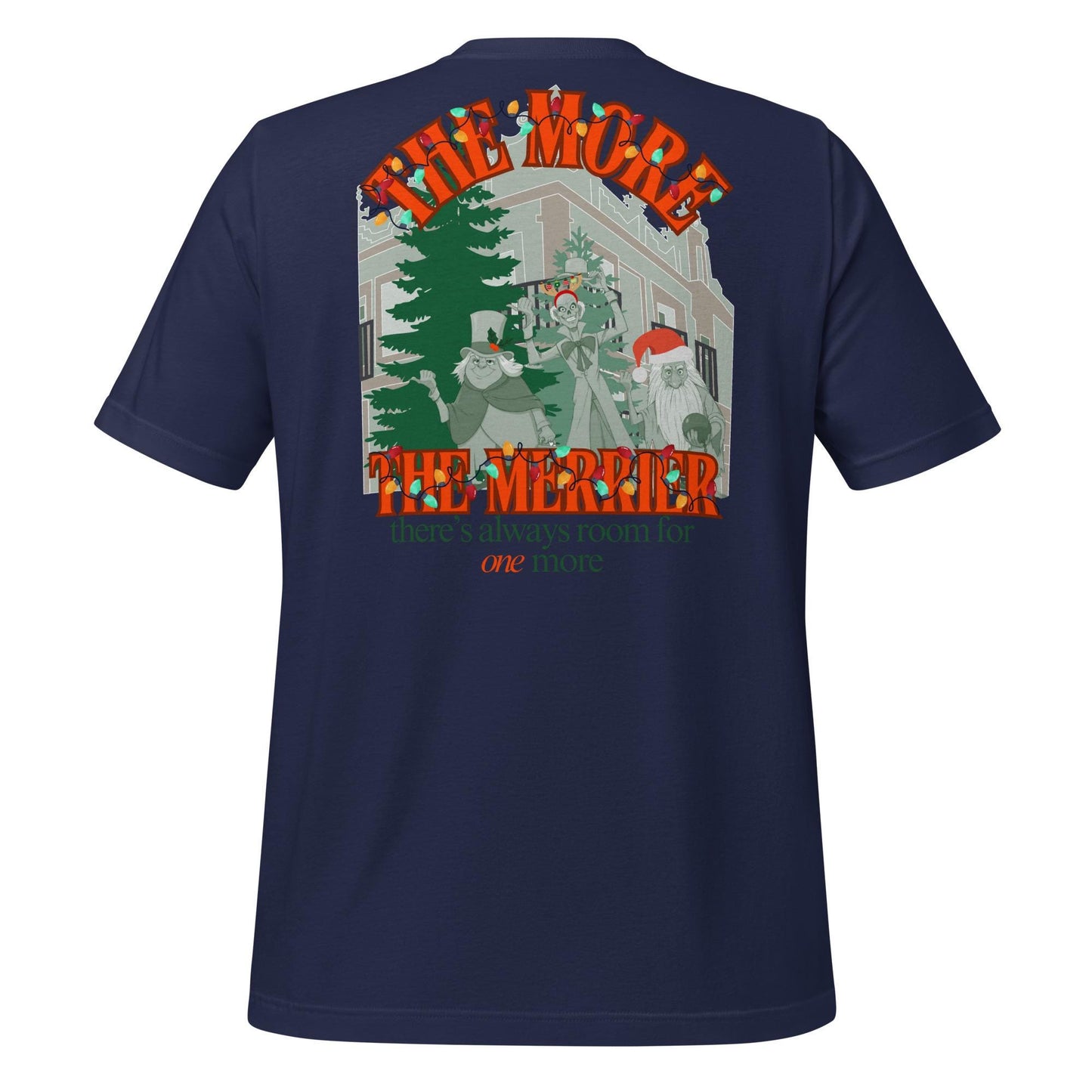 Haunted Mansion Christmas T-Shirt: Hitchhiking Ghosts Holiday Tee