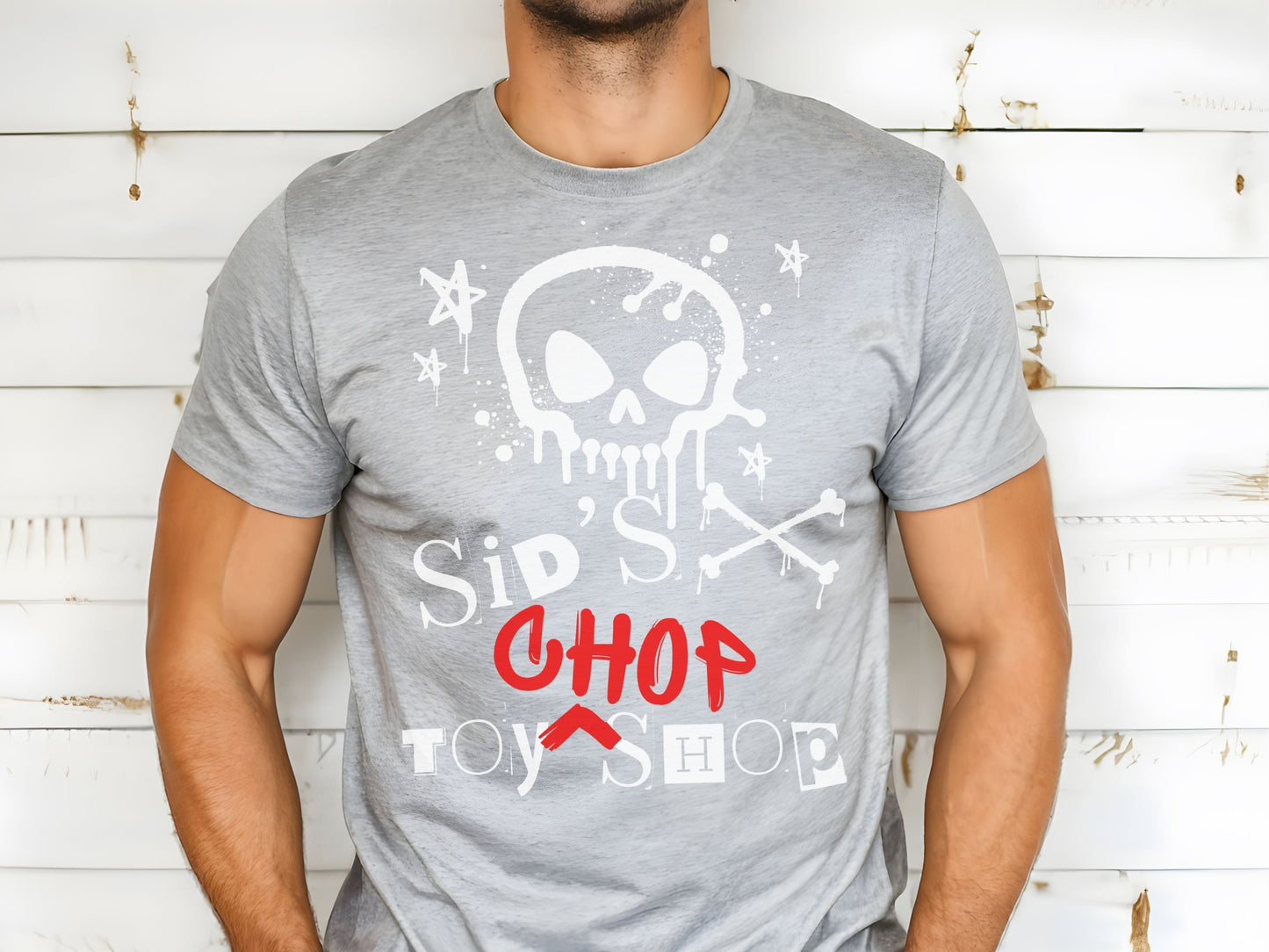 Sid's Chop Shop Disney Dad Shirt, Bella Canvas Unisex Tee