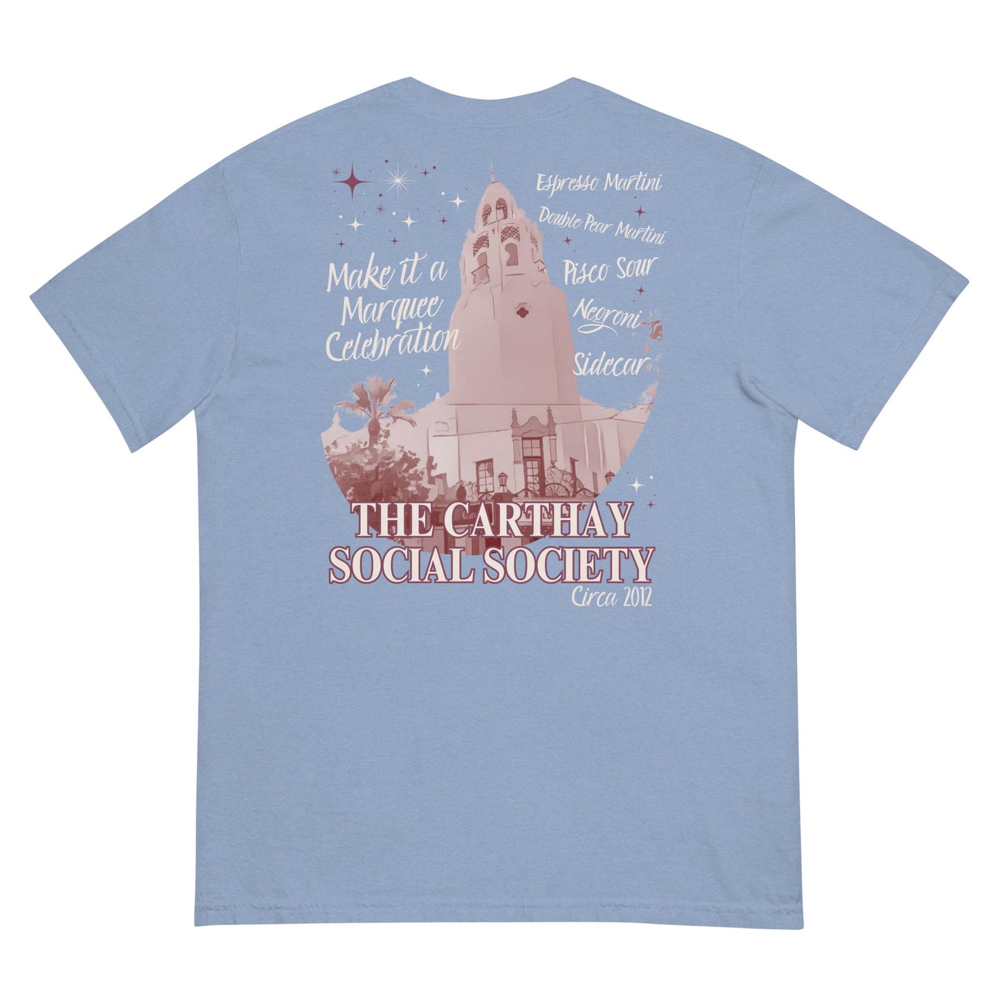 Disney California Adventure Carthay Circle Social Club Shirt