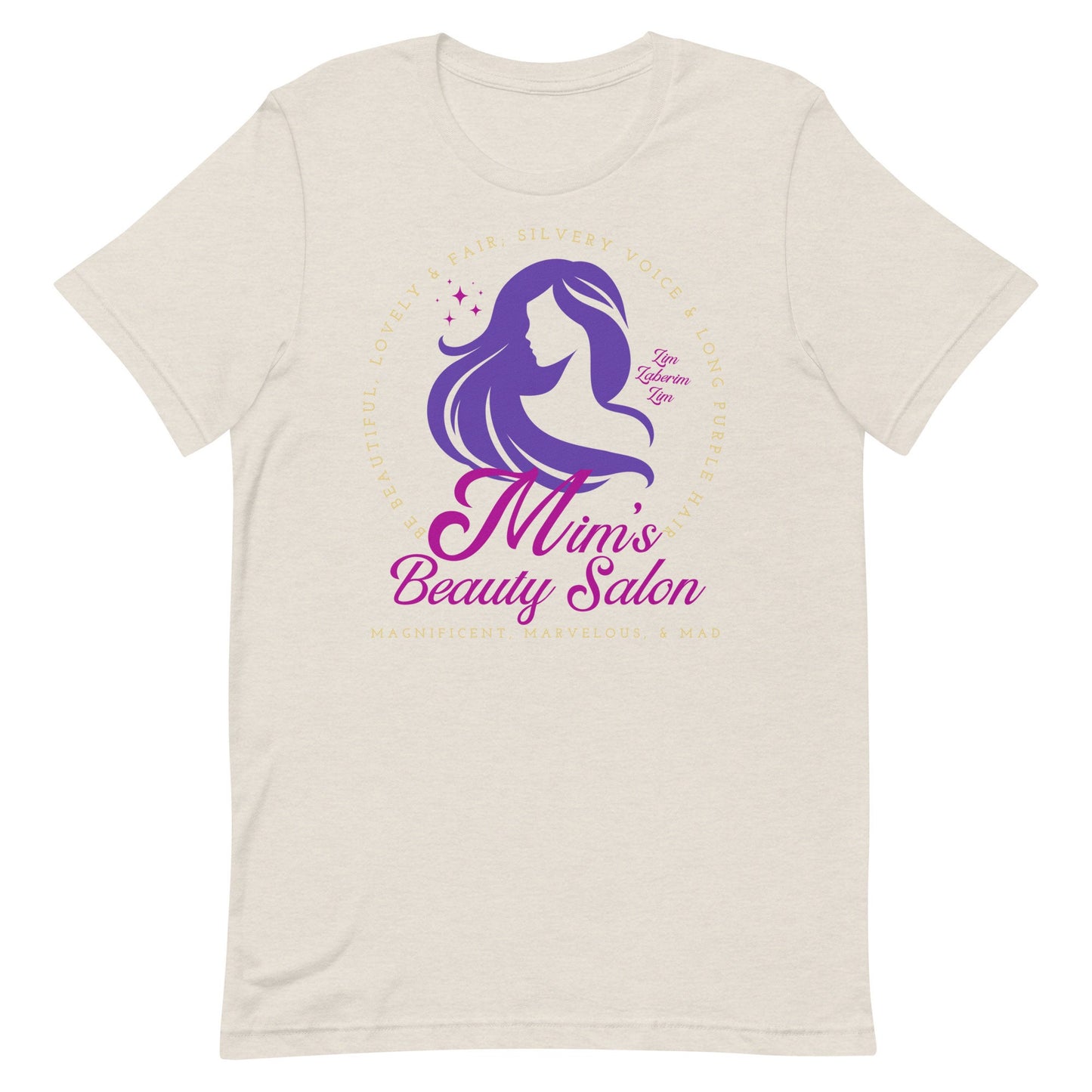 Mad Madam Mim's Beauty Salon Disney T-Shirt, Bella Canvas Unisex Tee