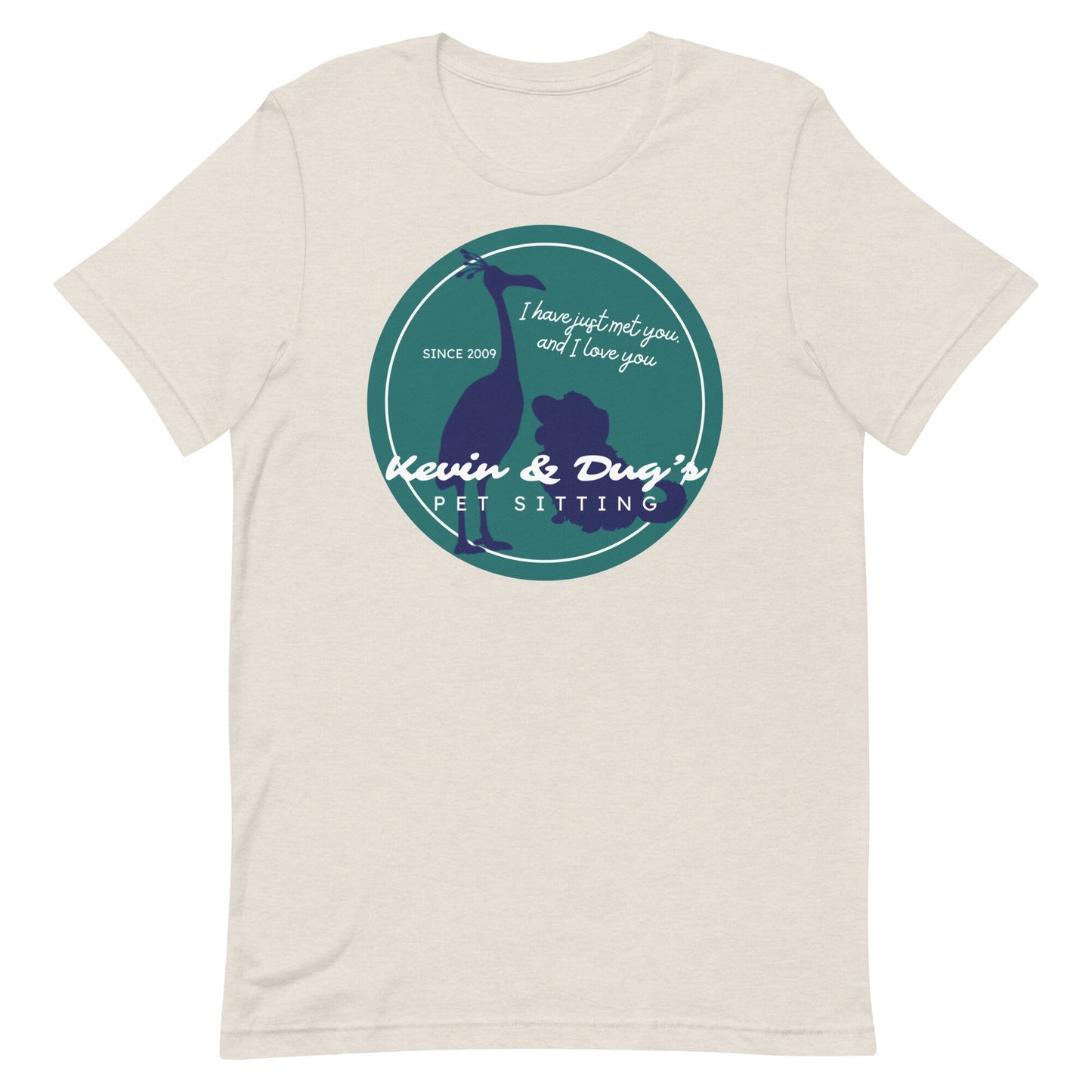 Kevin and Dug Pet Sitting Unisex T-Shirt, Disney Family Vacation Shirt