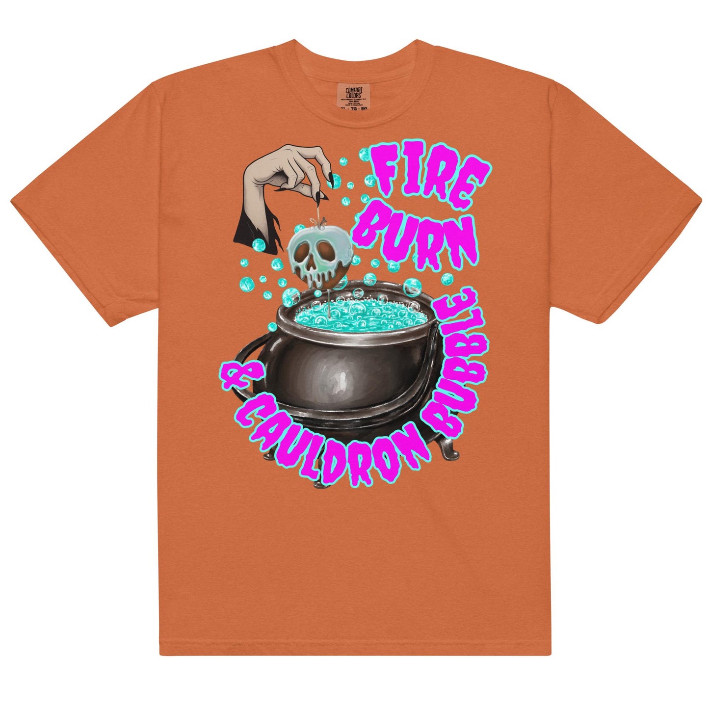 Evil Queen Disney Halloween Shirt, Acid Wash Comfort Colors Tee