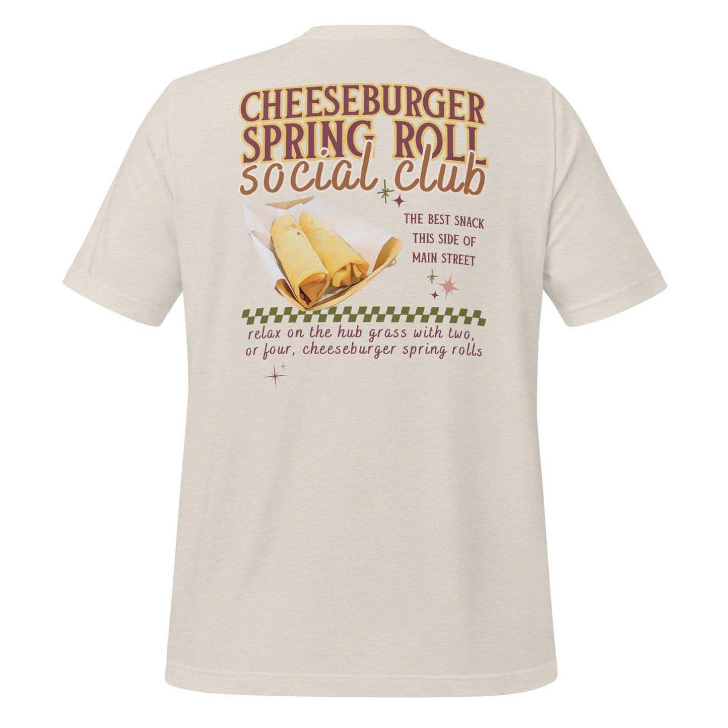 Cheeseburger Spring Roll Magic Kingdom Shirt, Disney Vacation Tee
