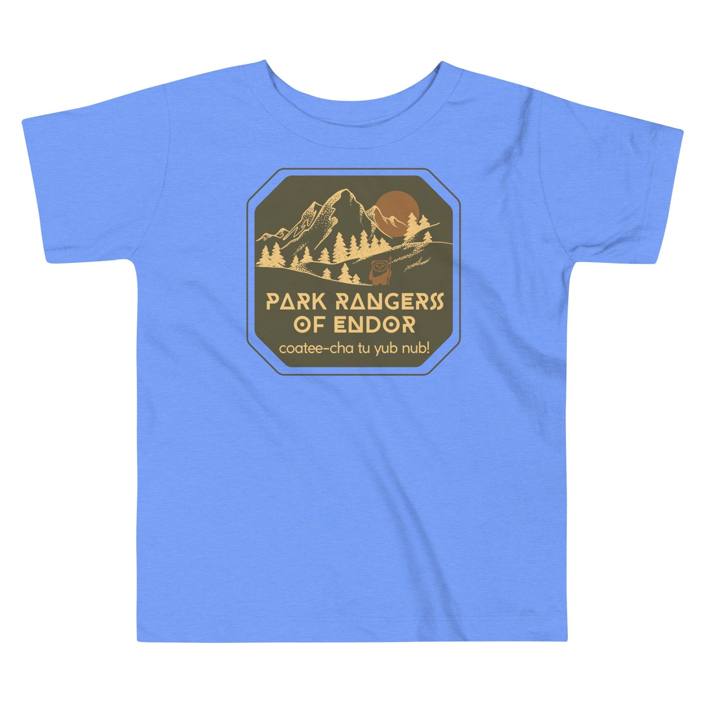 Park Rangers of Endor Toddler Shirt, Subtle Disney Family Tee