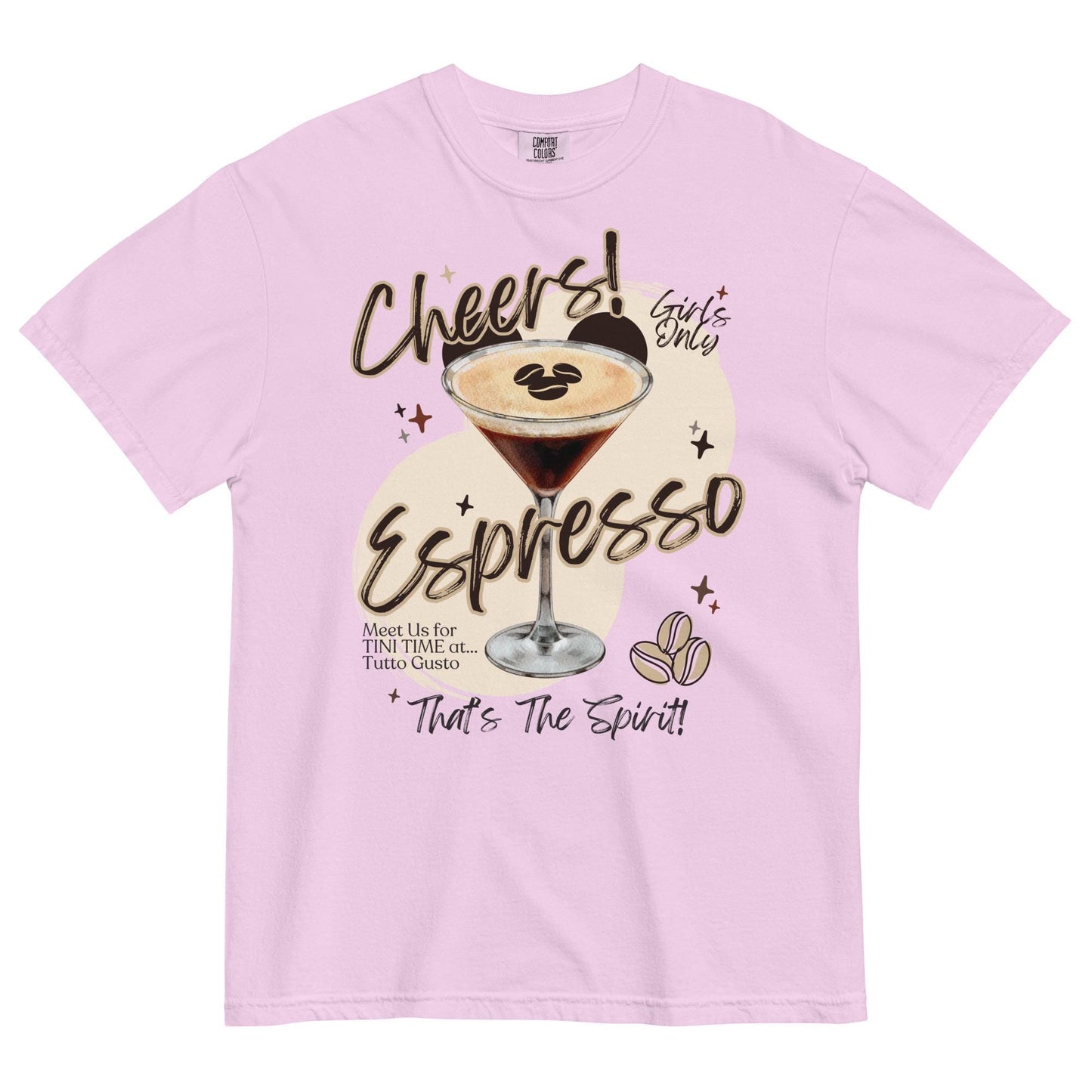 Espresso Martini Disney Shirt, Girls Trip Comfort Colors Tee