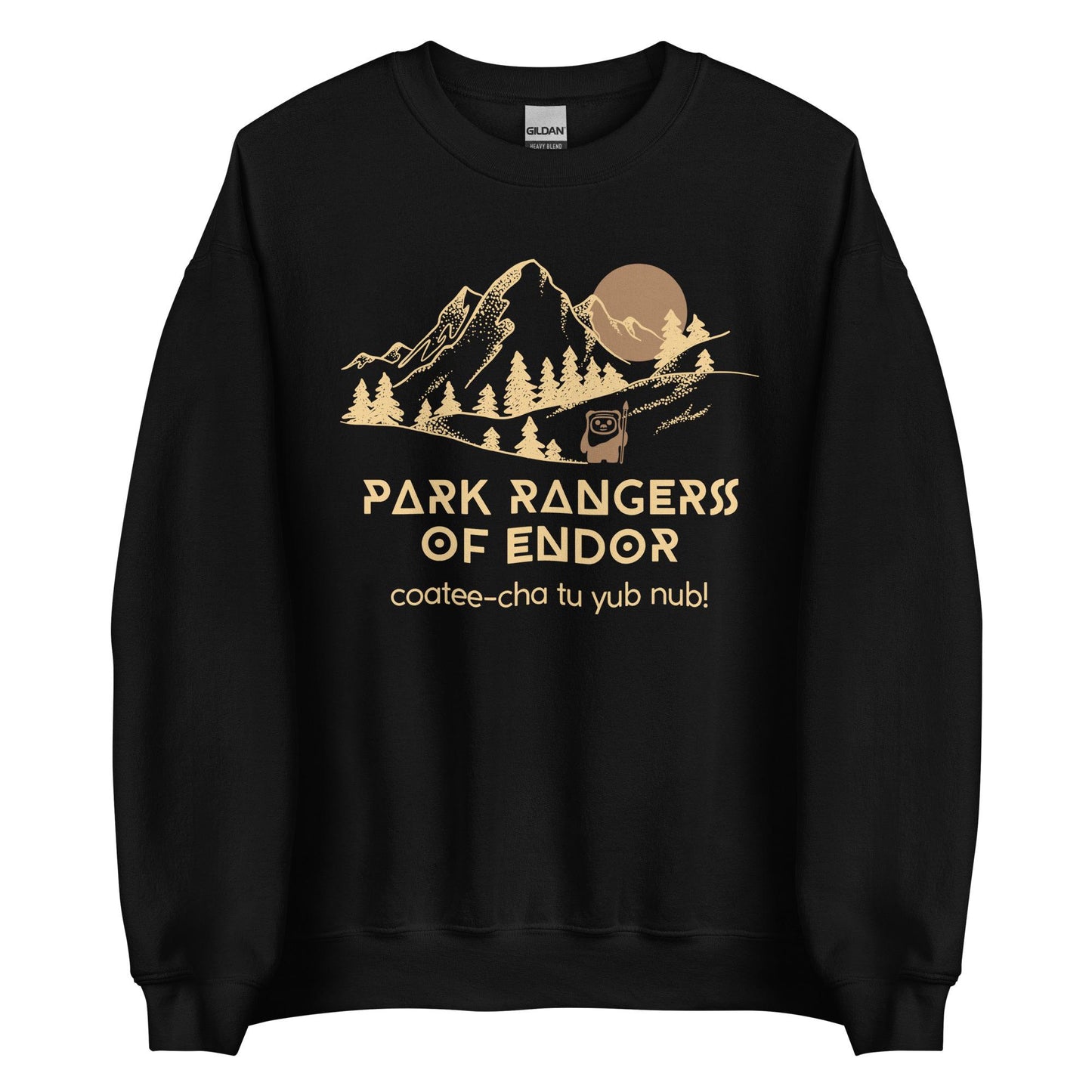 Park Rangers of Endor Sweatshirt: Star Wars Inspired Crewneck