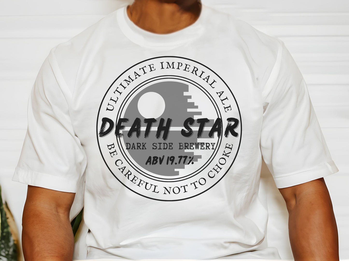 Death Star Dark Side Ale T-Shirt, Disney Family Matching Bella Canvas Tee