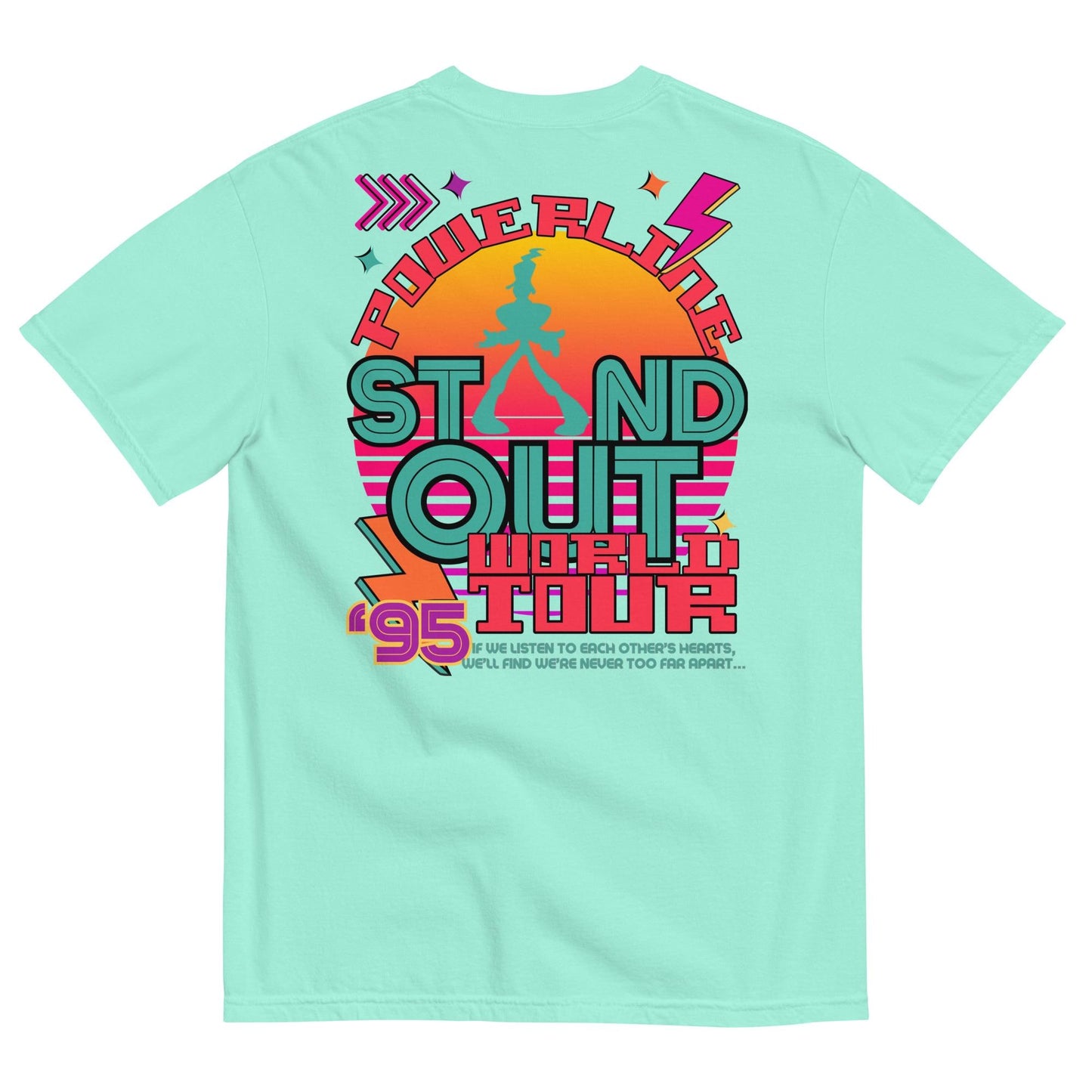 Powerline Inspired '95 Tour Shirt, Goofy Movie Tee