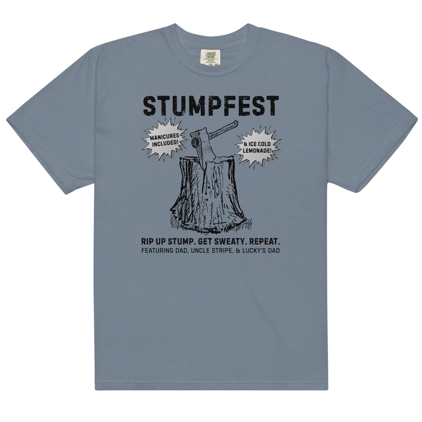 Bluey Stumpfest Dad Shirt, Comfort Colors Tee