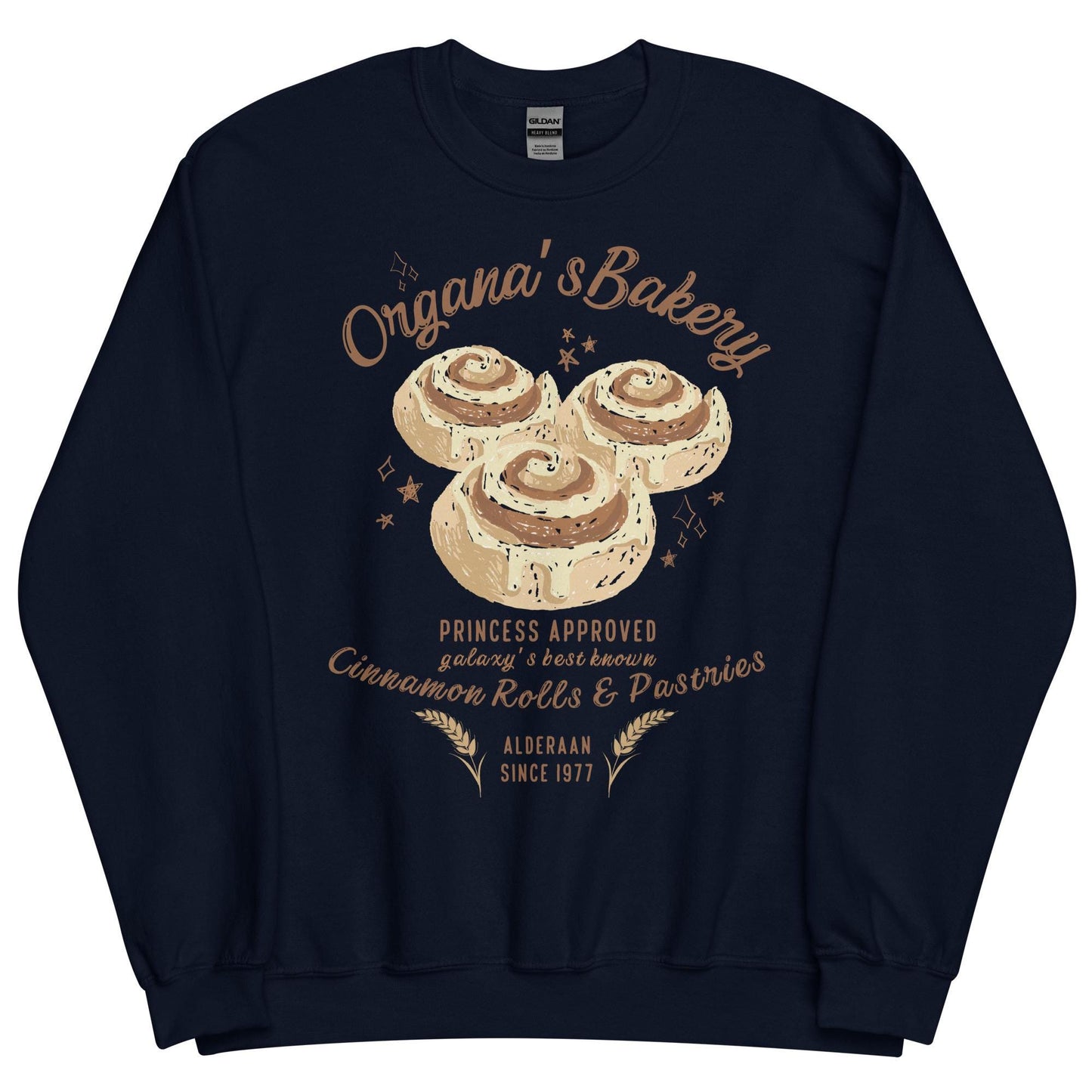Princess Leia Cinnamon Rolls Sweatshirt: Subtle Star Wars Shirt