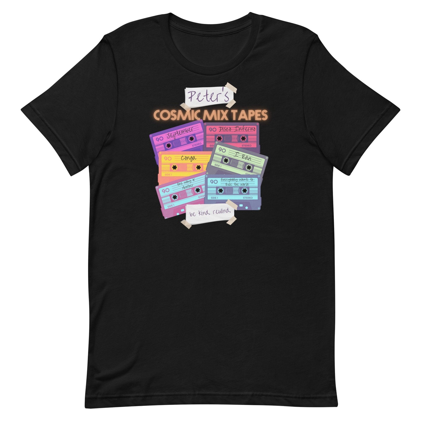 Guardians of the Galaxy Mix Tape Bella Canvas Shirt, EPCOT Cosmic Rewind