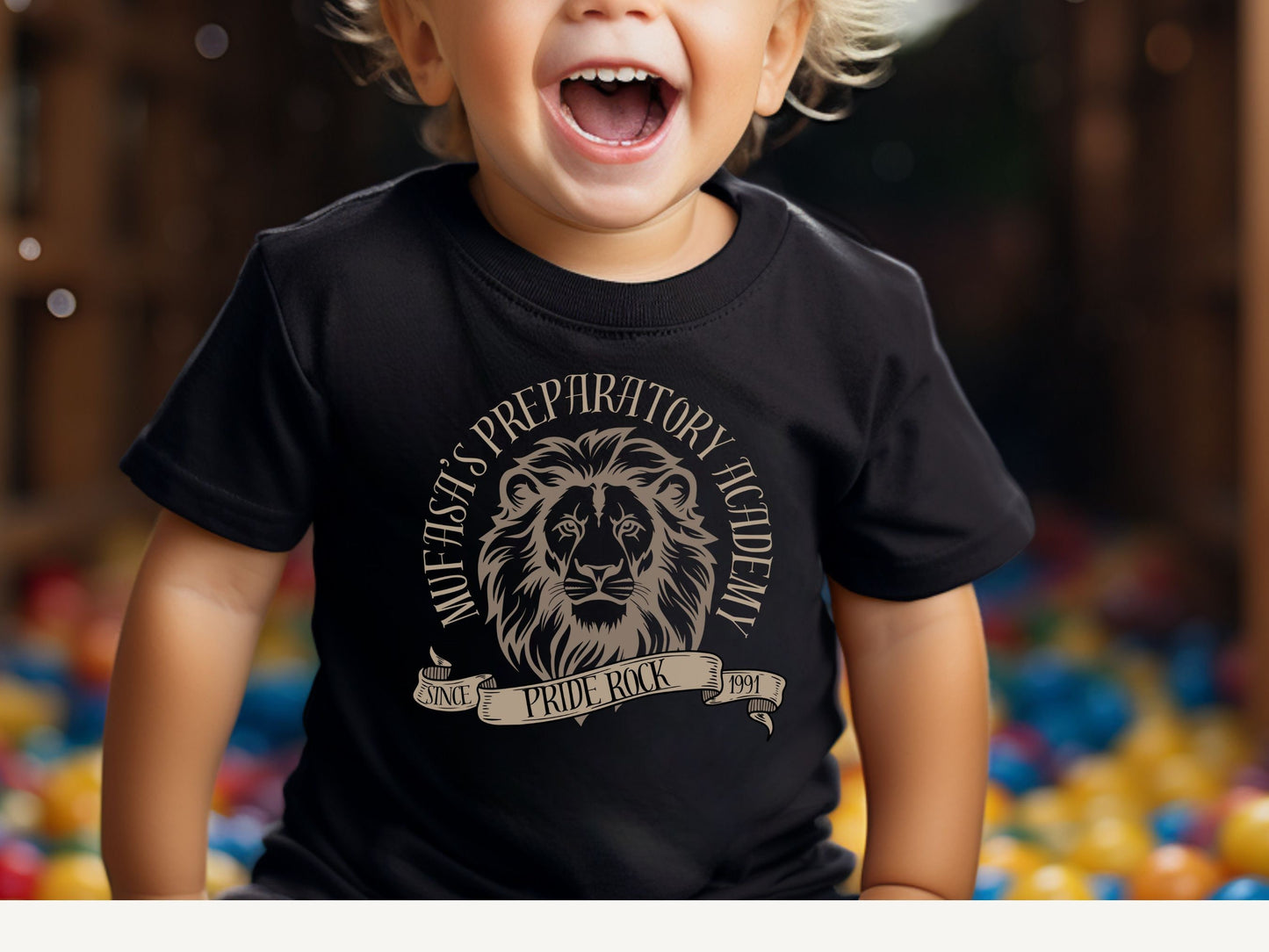 Mufasa's Prep Academy Toddler Shirt, Lion King Disneyland Tee