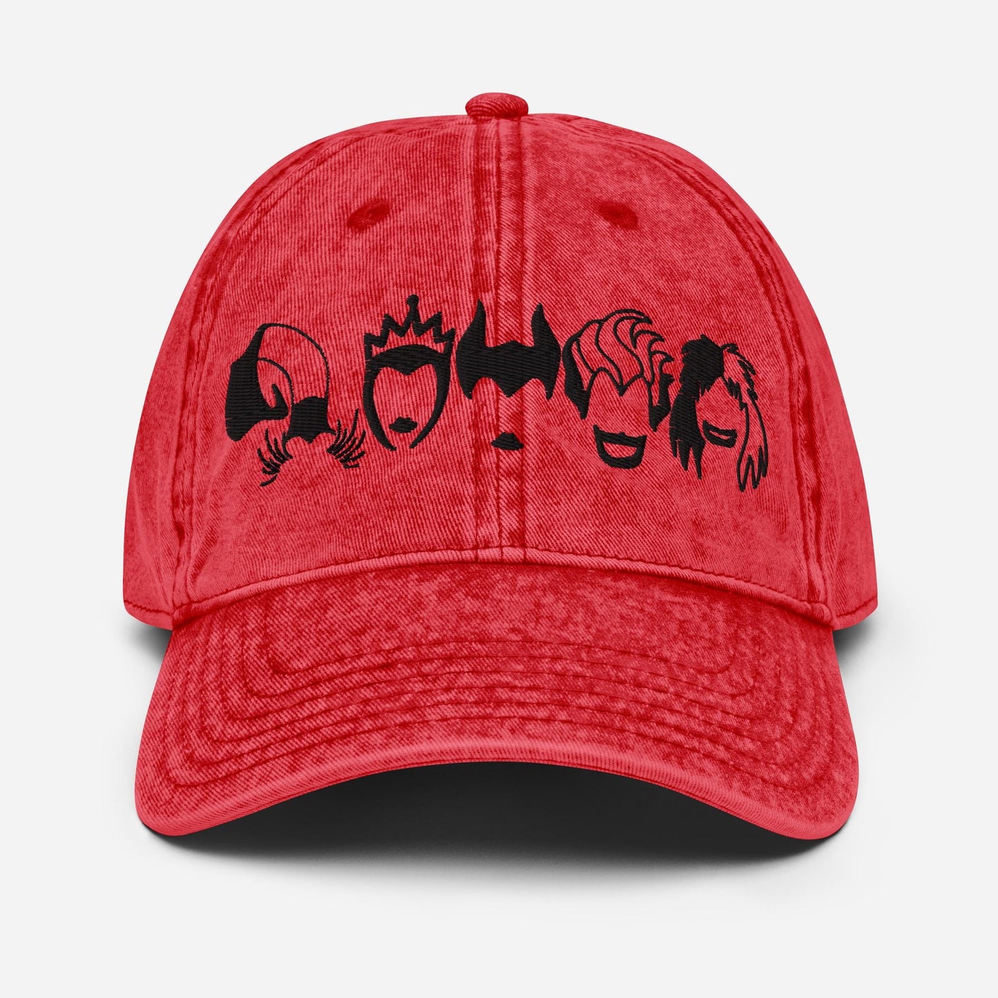 Disney Villains Sketch Icon Hat, Halloween Party Cotton Cap