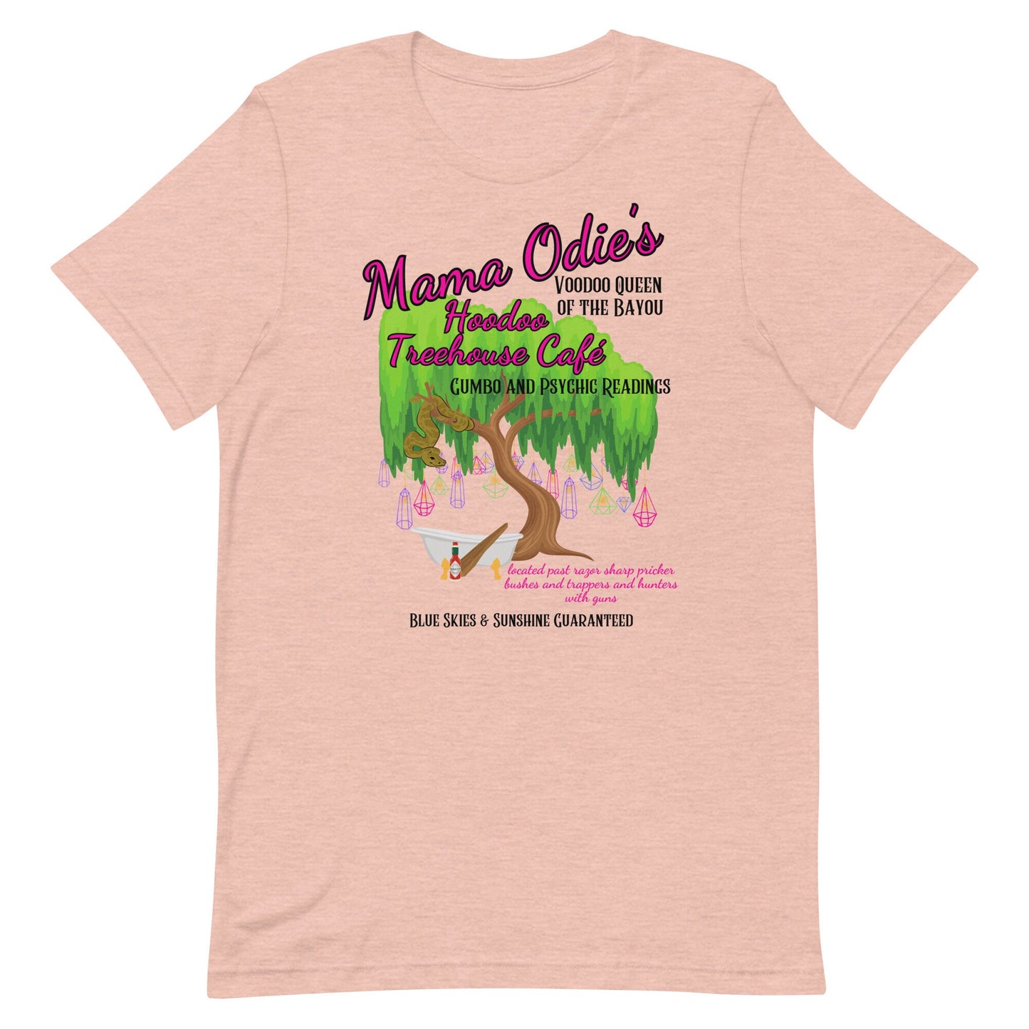 Mama Odie's Treehouse Cafe Shirt: Princess and the Frog Bella Canvas Tee