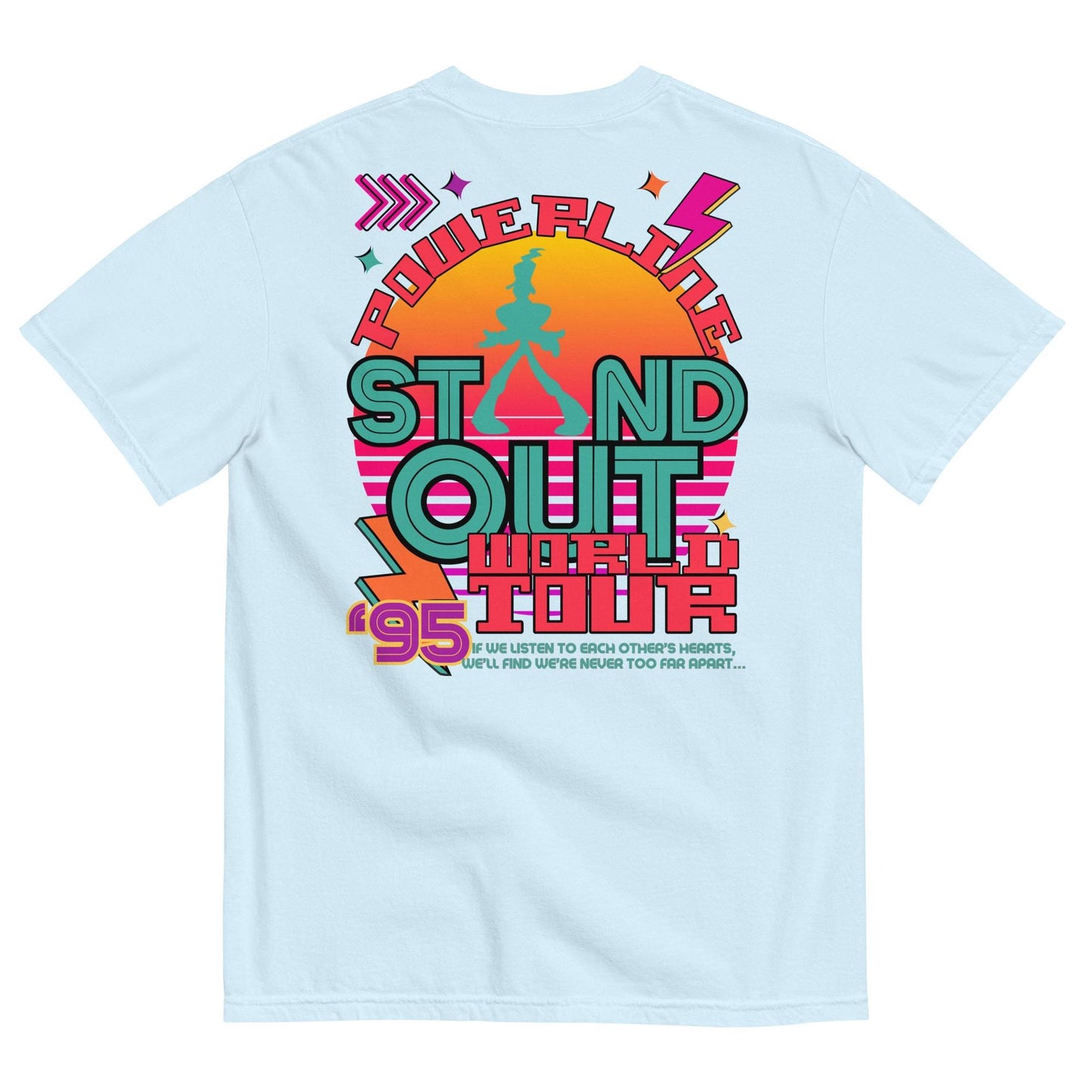 Powerline Inspired '95 Tour Shirt, Goofy Movie Tee
