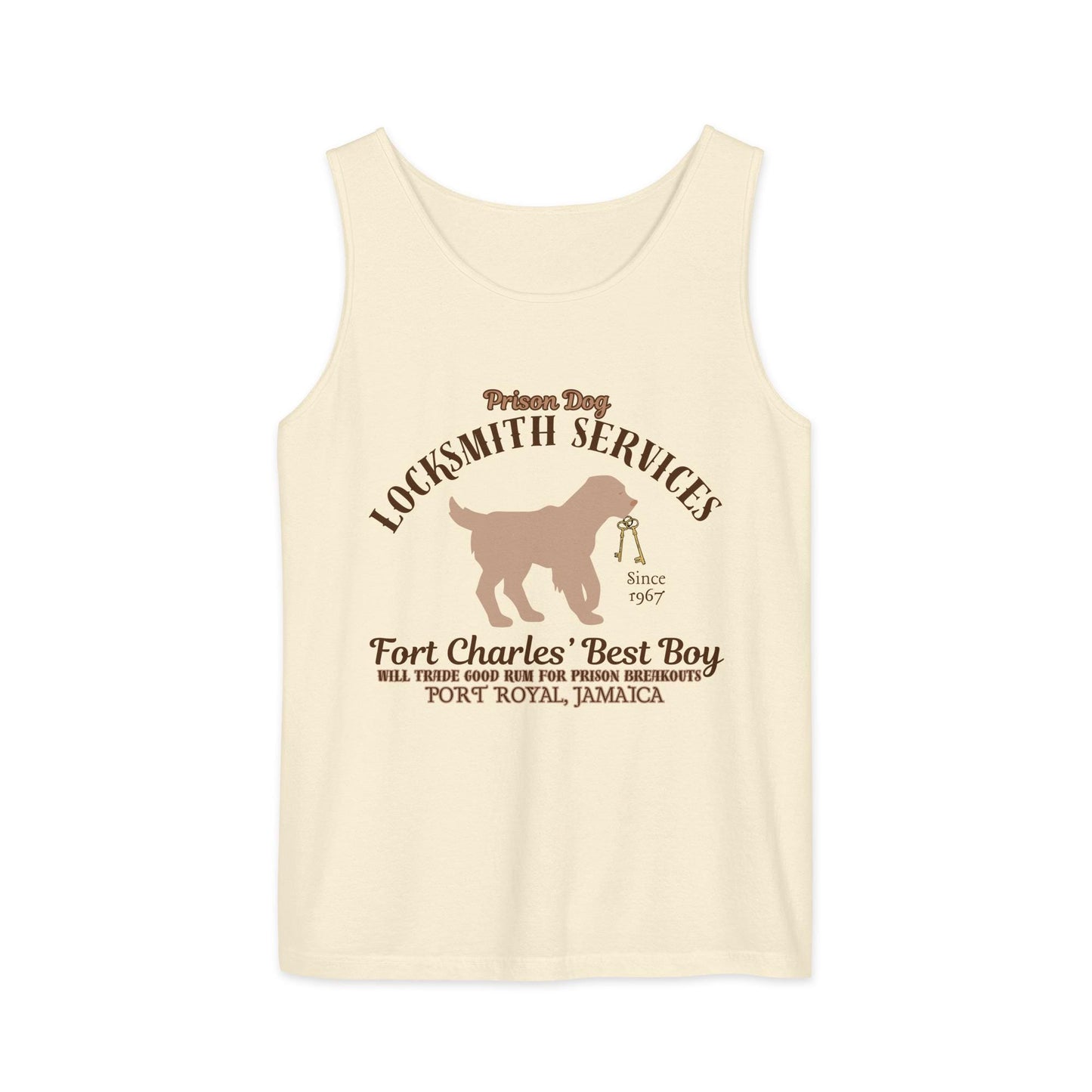 Pirates of the Caribbean Prison Dog Comfort Colors Tank