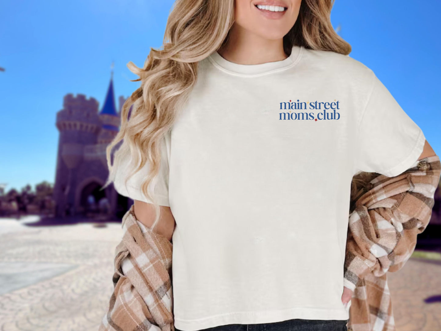 Main Street Moms Club™ Collection Crop Top, Disney Mom Shirt