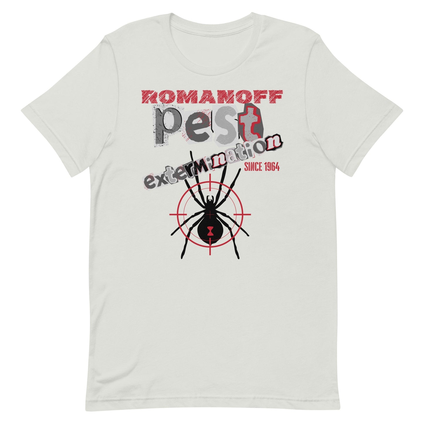Black Widow Pest Extermination Bella Canvas T-Shirt, Disney Family Shirt