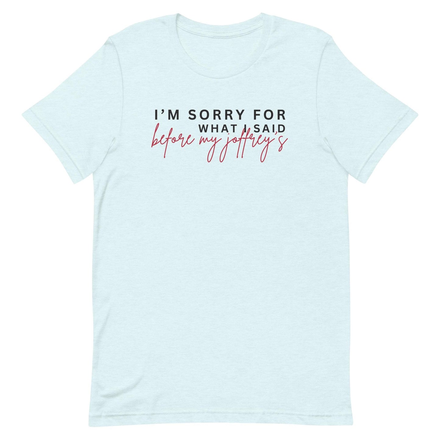 Funny Disney Adult Shirt, Joffrey's Coffee, Bella Canvas Tee