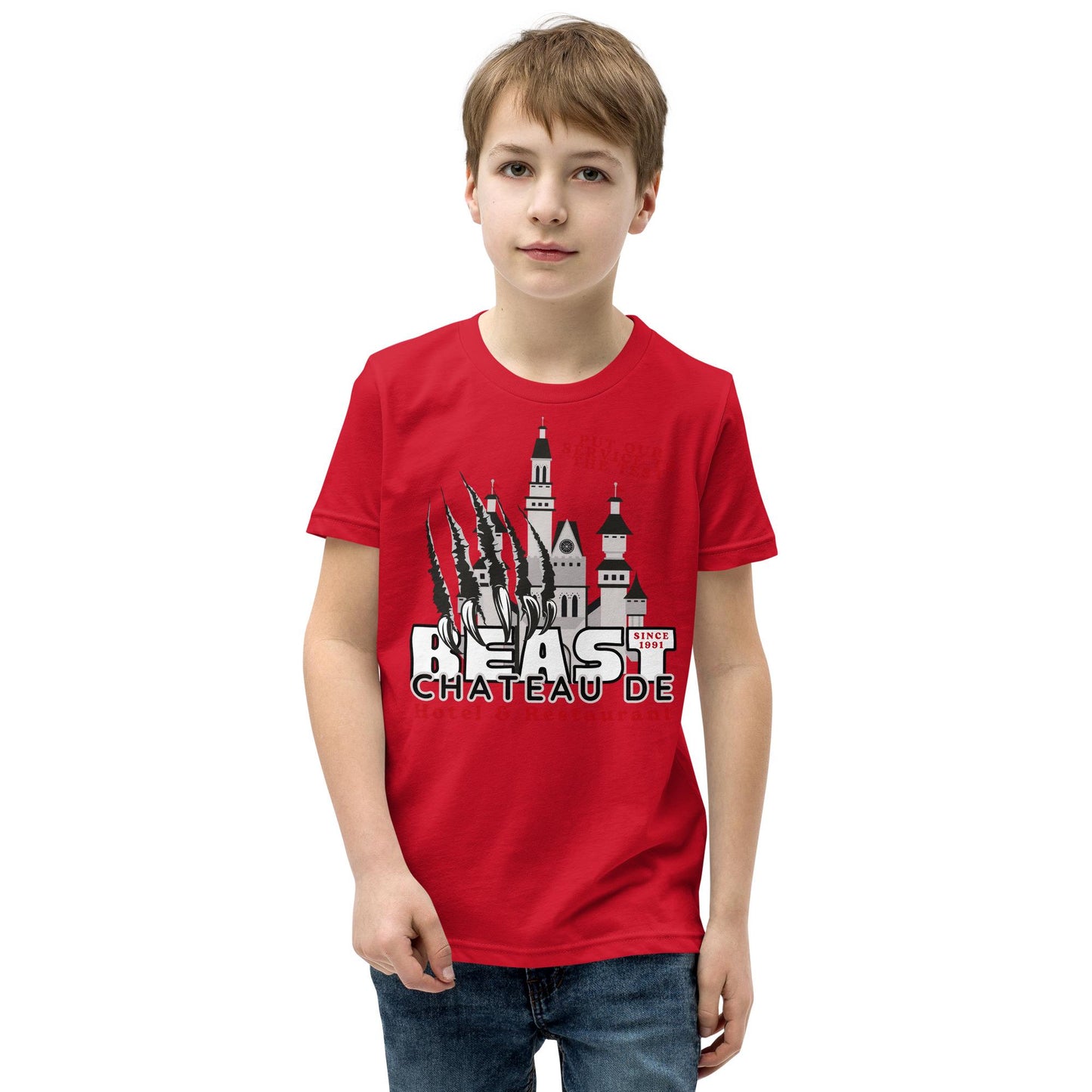 Disney Beauty and The Beast Youth Shirt, Magic Kingdom Family Tee