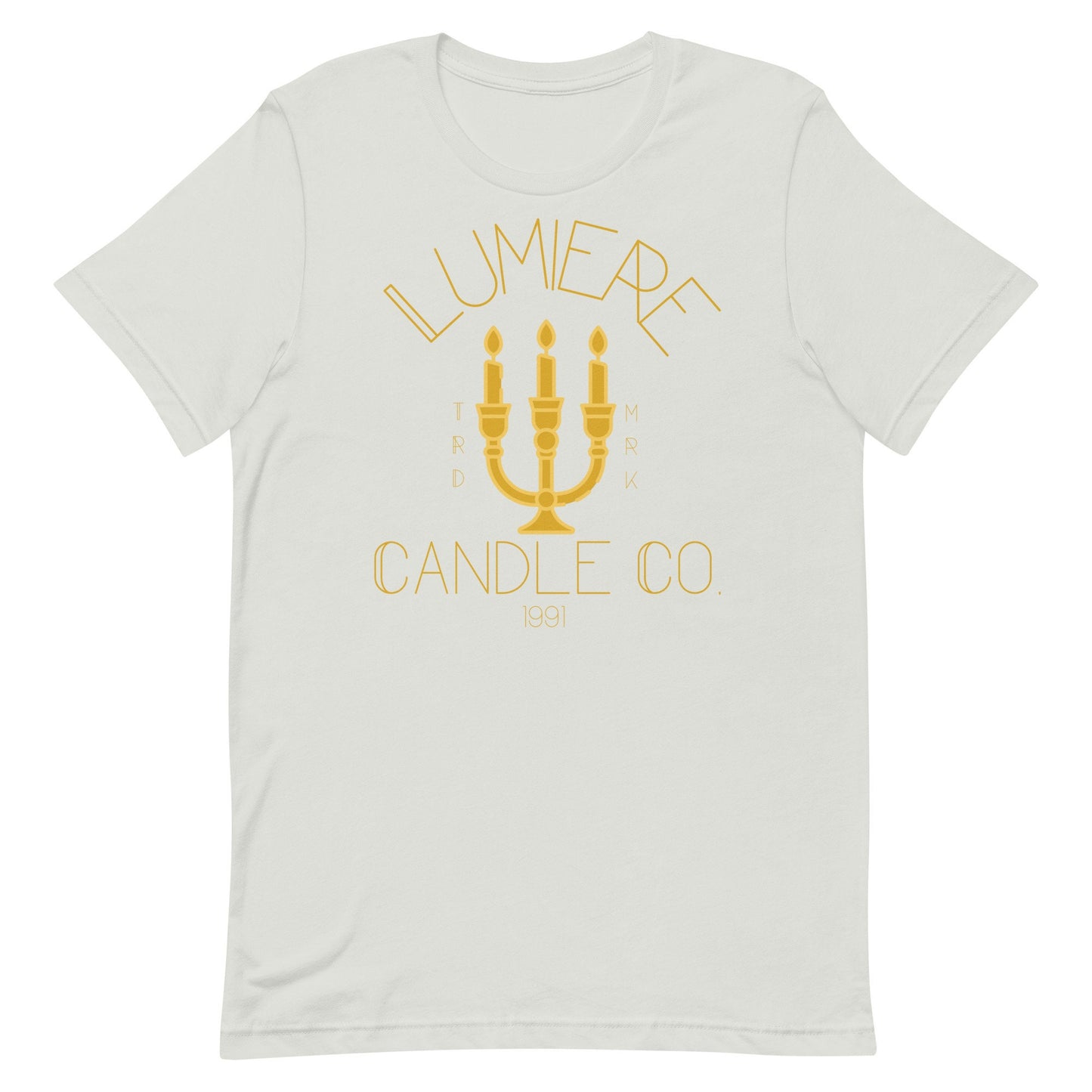 Lumiere Candle Company Bella Canvas T-Shirt, Subtle Disney Family Shirt