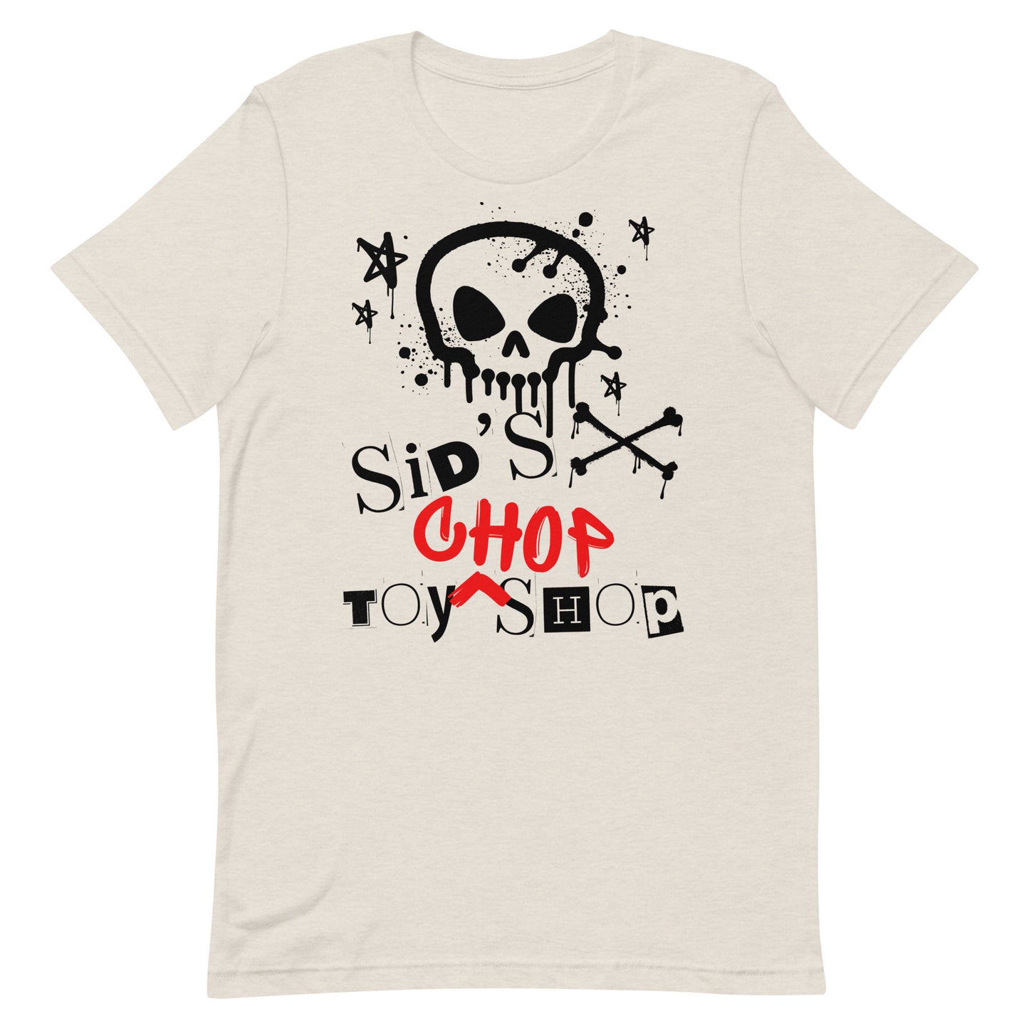 Sid's Toy Chop Shop Disney Shirt, Bella Canvas Unisex Tee