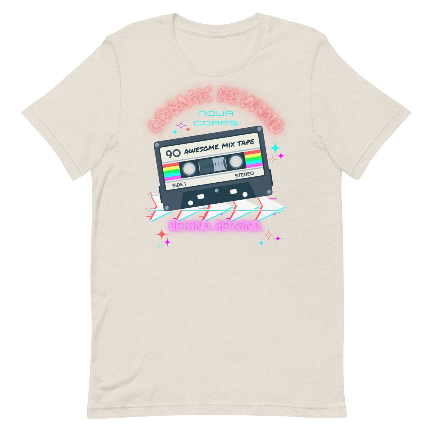 Guardians of the Galaxy Cosmic Rewind Bella Canvas T-Shirt, Subtle Disney Family Shirt
