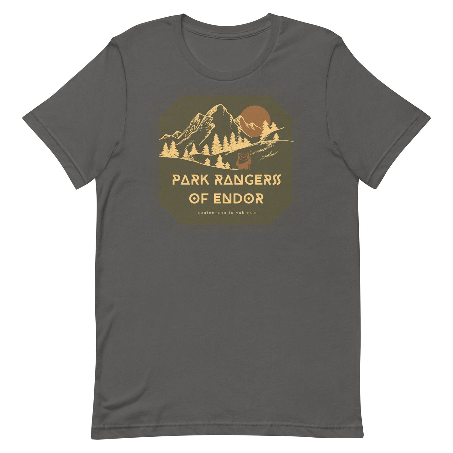 Park Rangers of Endor Shirt, Subtle Star Wars Disney Tee