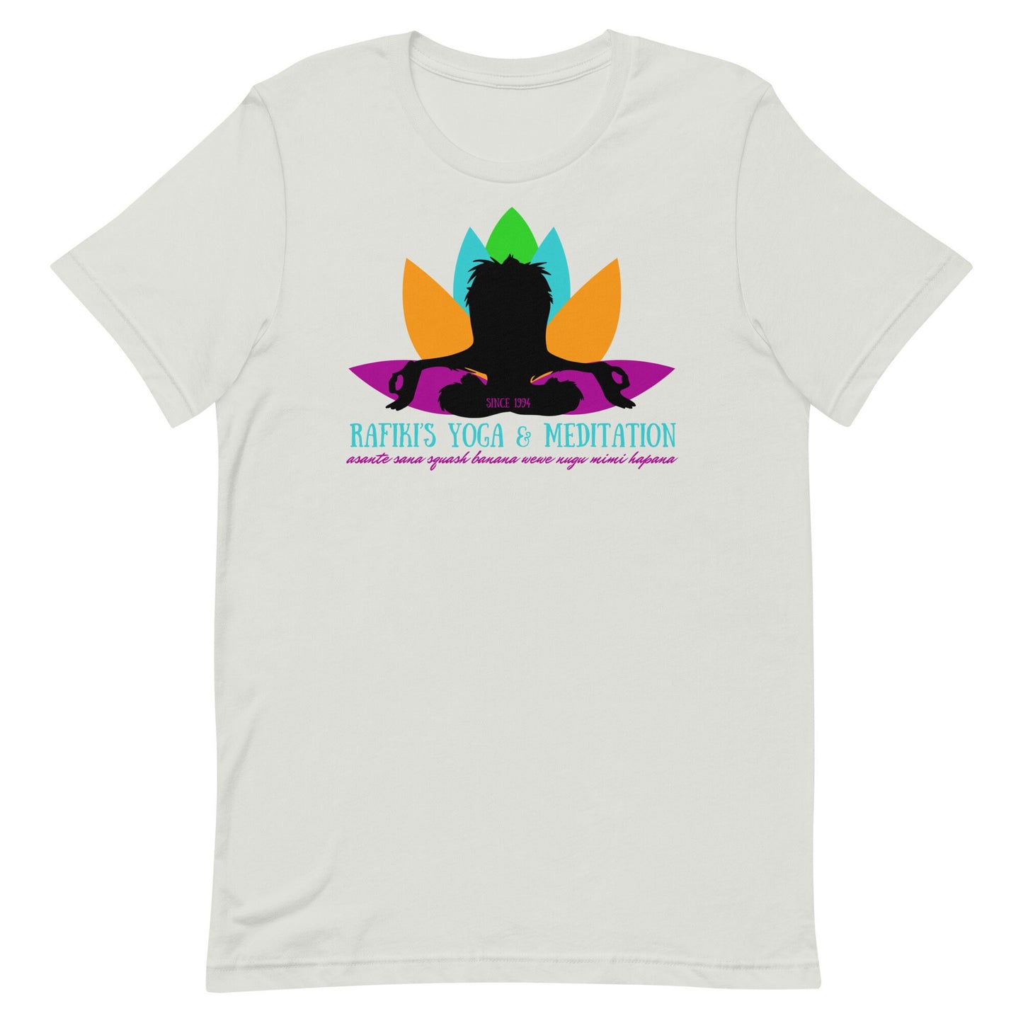 Rafiki's Yoga Meditation Shirt, Lion King, Bella Canvas Tee