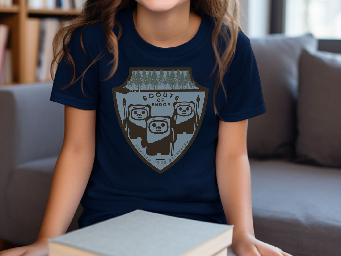 Scouts of Endor Youth Tee, Subtle Disney Family Shirt