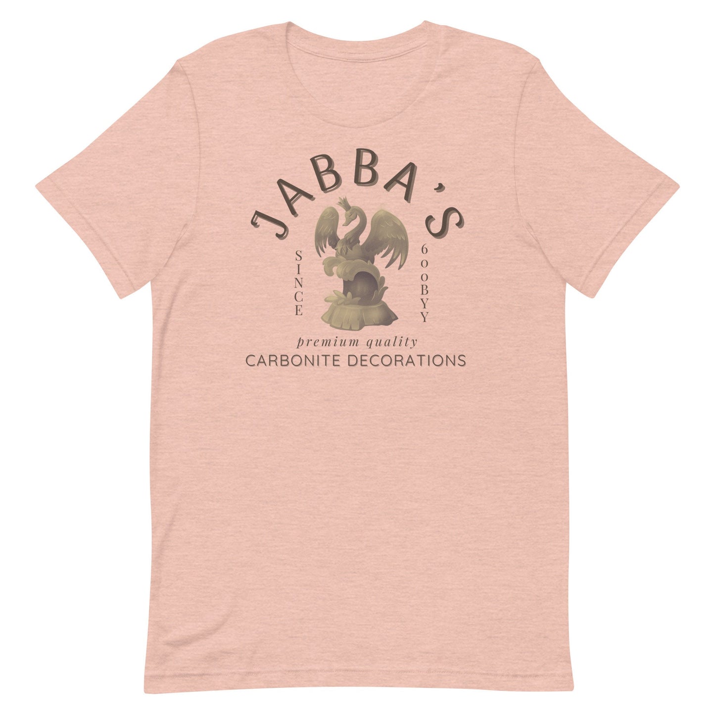 Jabba's Carbonite Decorations,  Bella Canvas Unisex Short Sleeve T-Shirt, Subtle Disney Matching Family Shirts