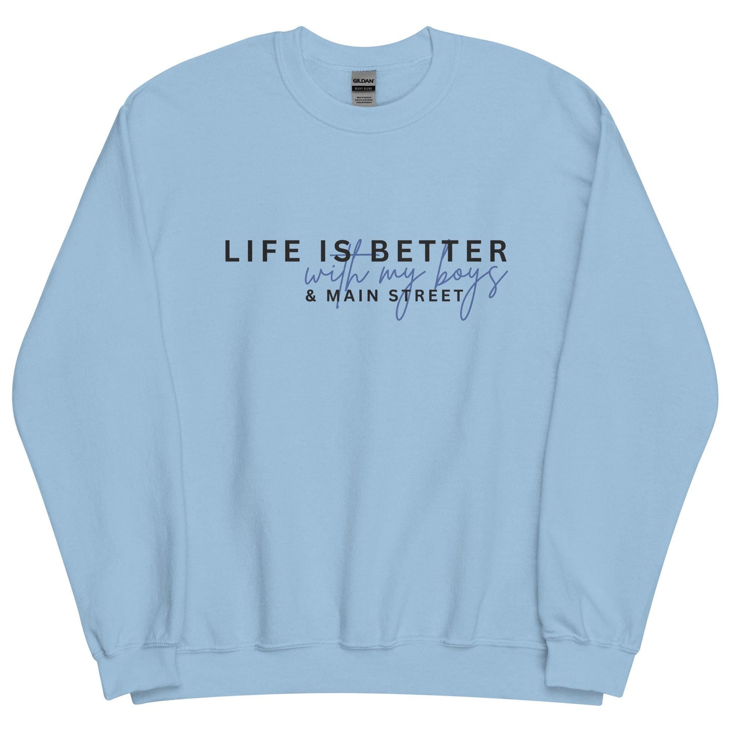Life is Better with My Boys Sweatshirt, Disney Mom Crewneck