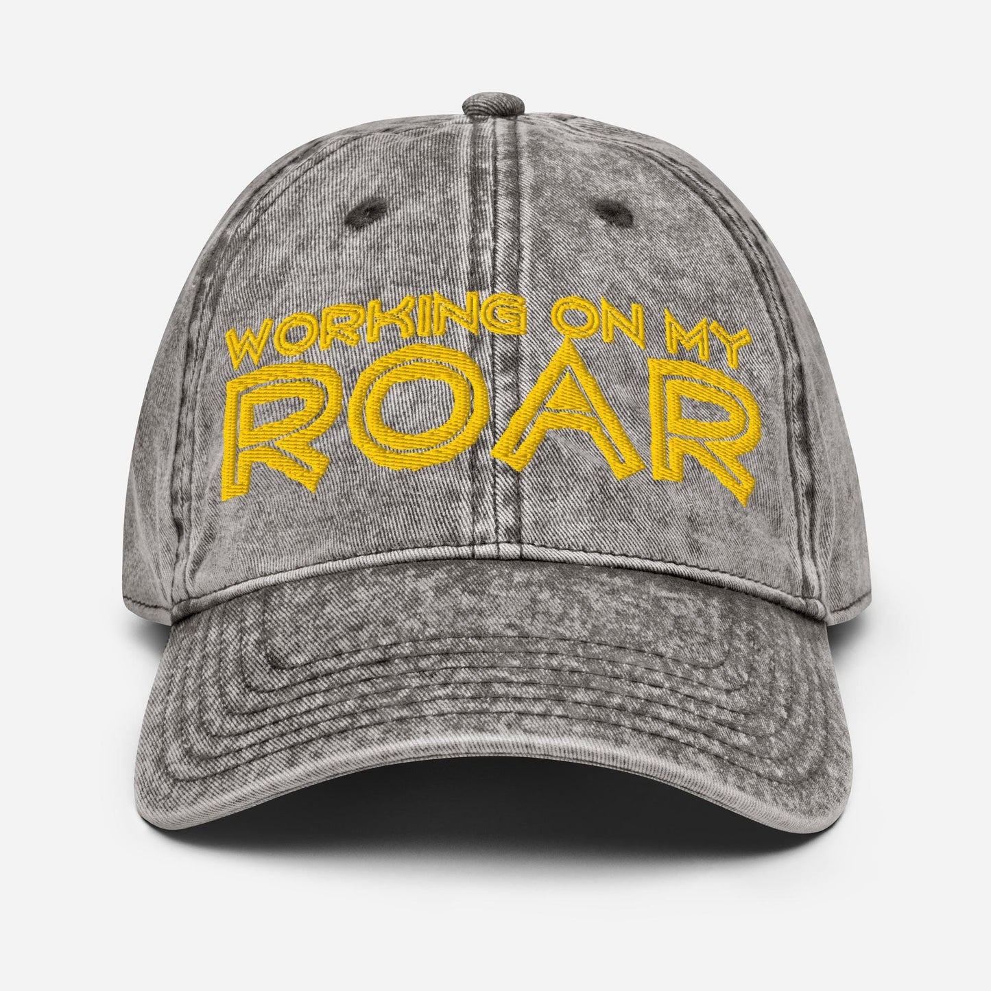 Lion King Inspired Dad Hat: Embroidered Vintage Cotton Twill Cap