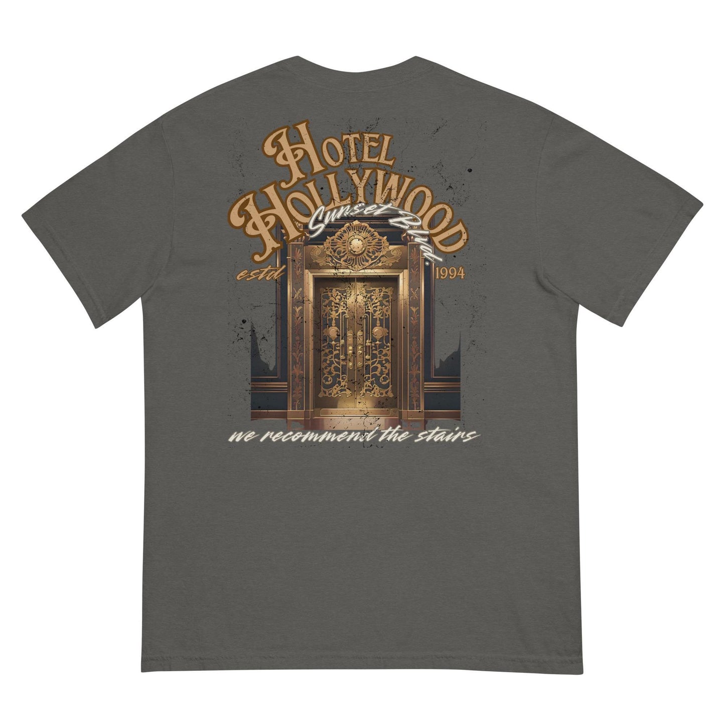Hotel Hollywood Tower T-Shirt, Subtle Disney Dad Shirt