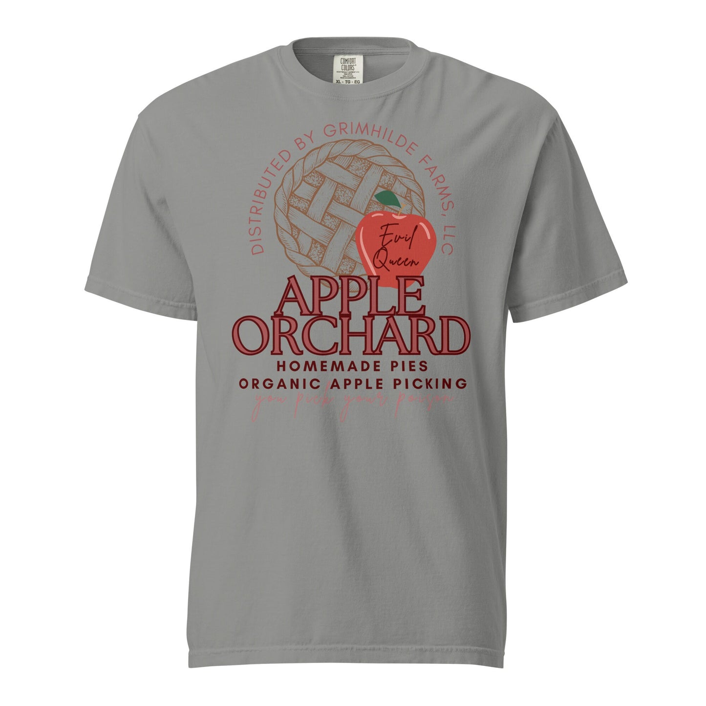 Evil Queen Apple Orchard Tee, Comfort Colors Disney Shirt