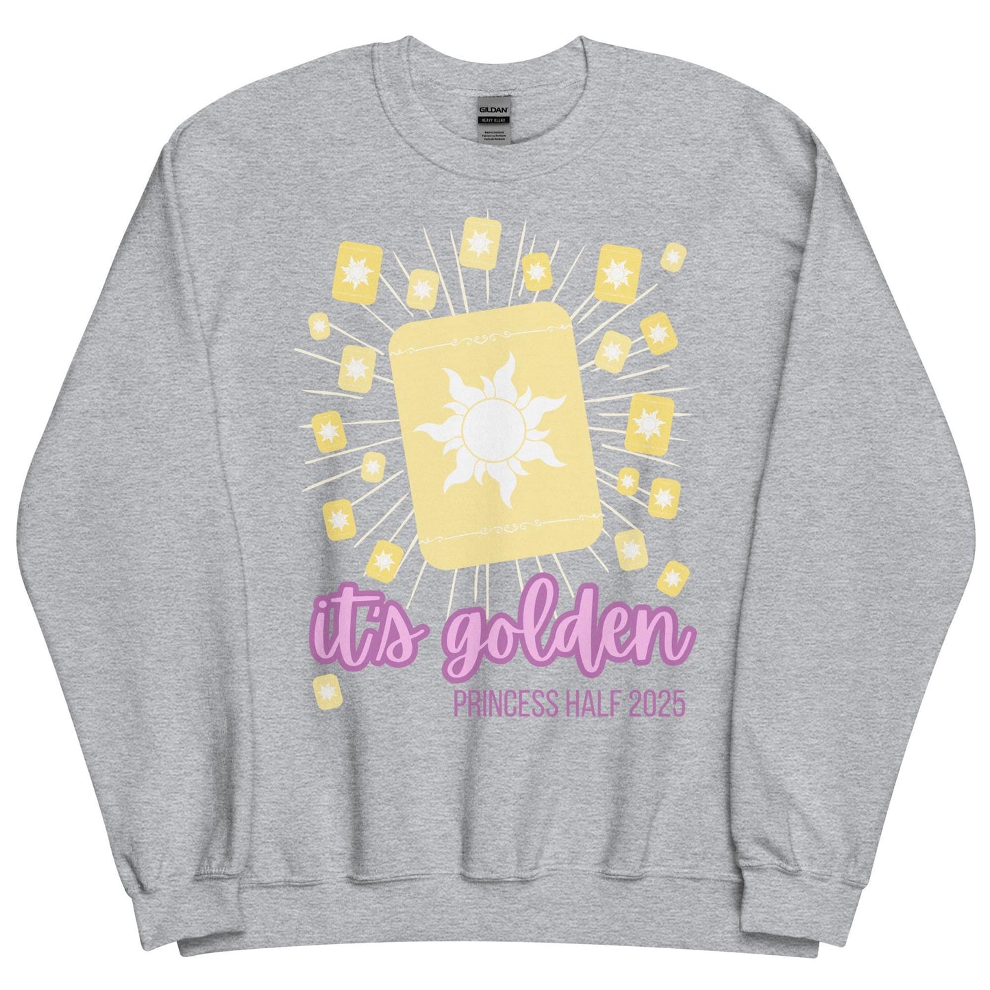 Rapunzel Disney Princess Half Marathon 2025 Crewneck, Run Disney Girls Trip Sweatshirt