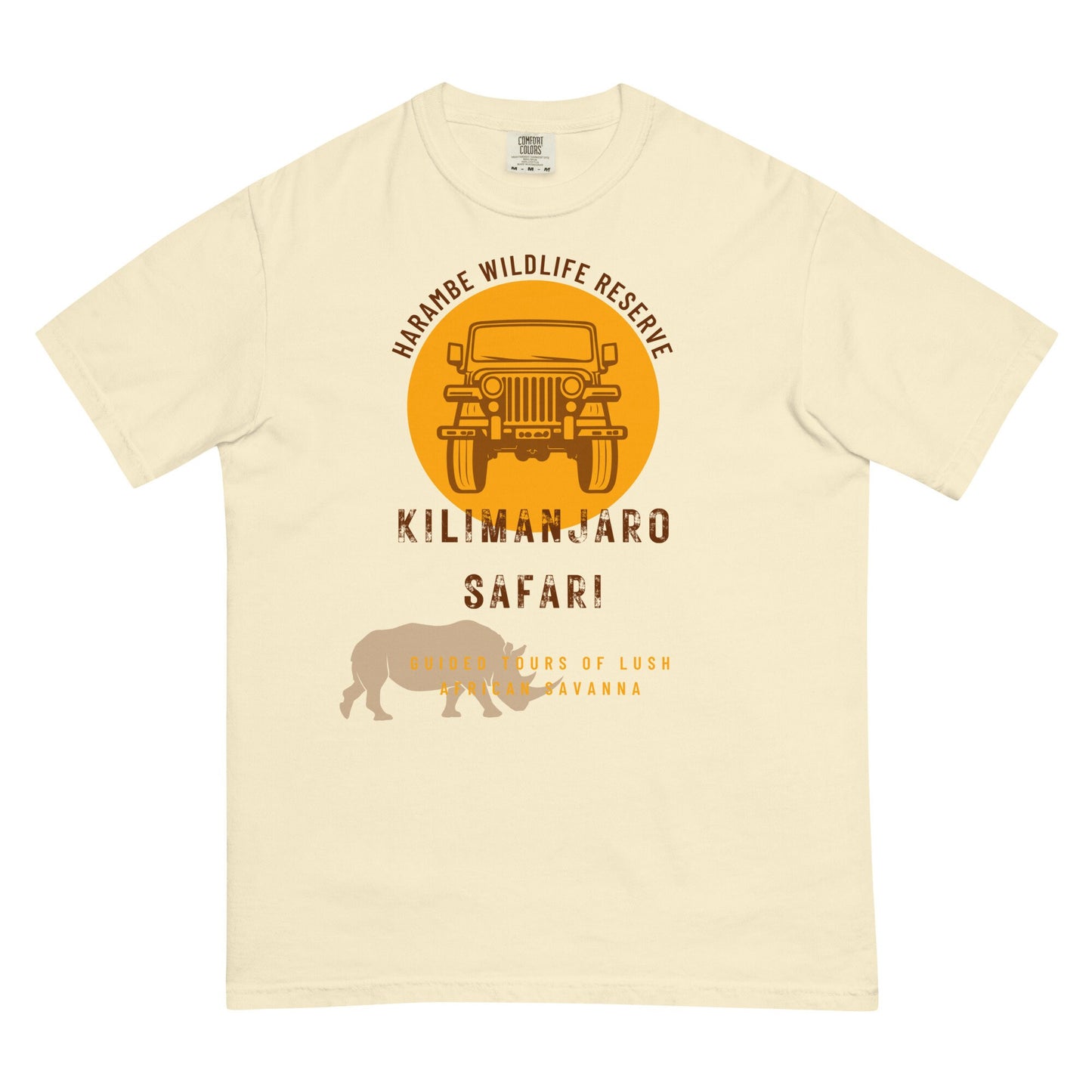 Kilimanjaro Safari T-Shirt, Comfort Colors Garment Dyed, Disney Family Matching