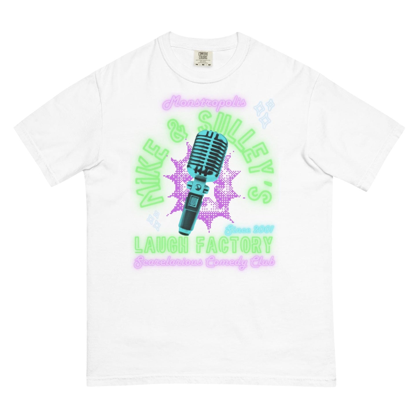 Monsters Inc Laugh Factory Shirt, Disney Pixar Comfort Colors Tee