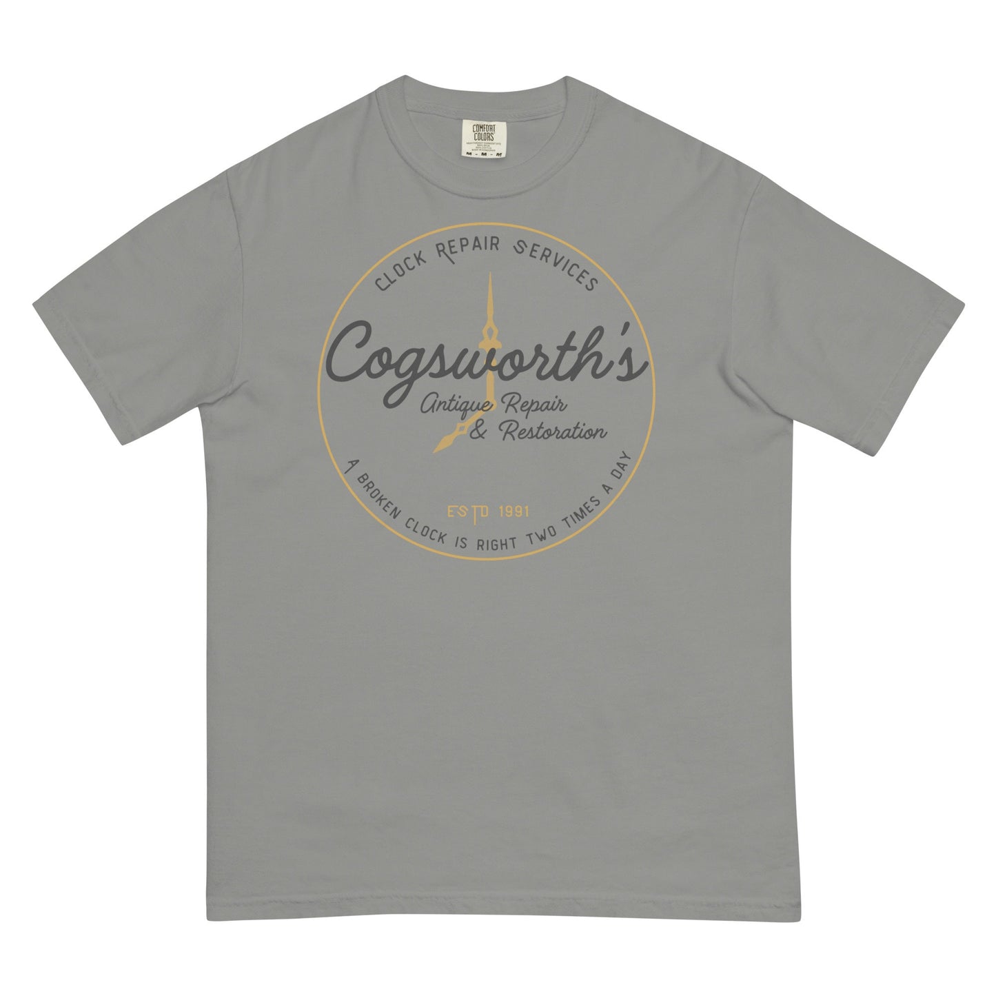 Cogsworth Beauty and the Beast Shirt, Comfort Colors, Disneyland