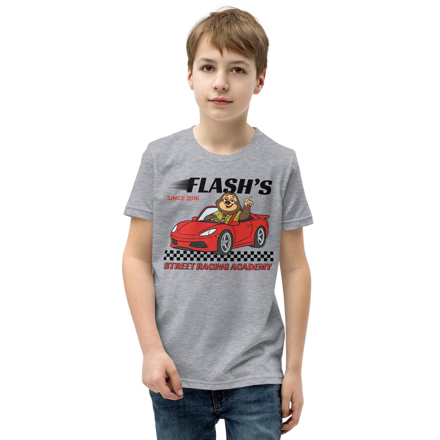 Disney Flash Zootopia Youth Bella Canvas Shirt