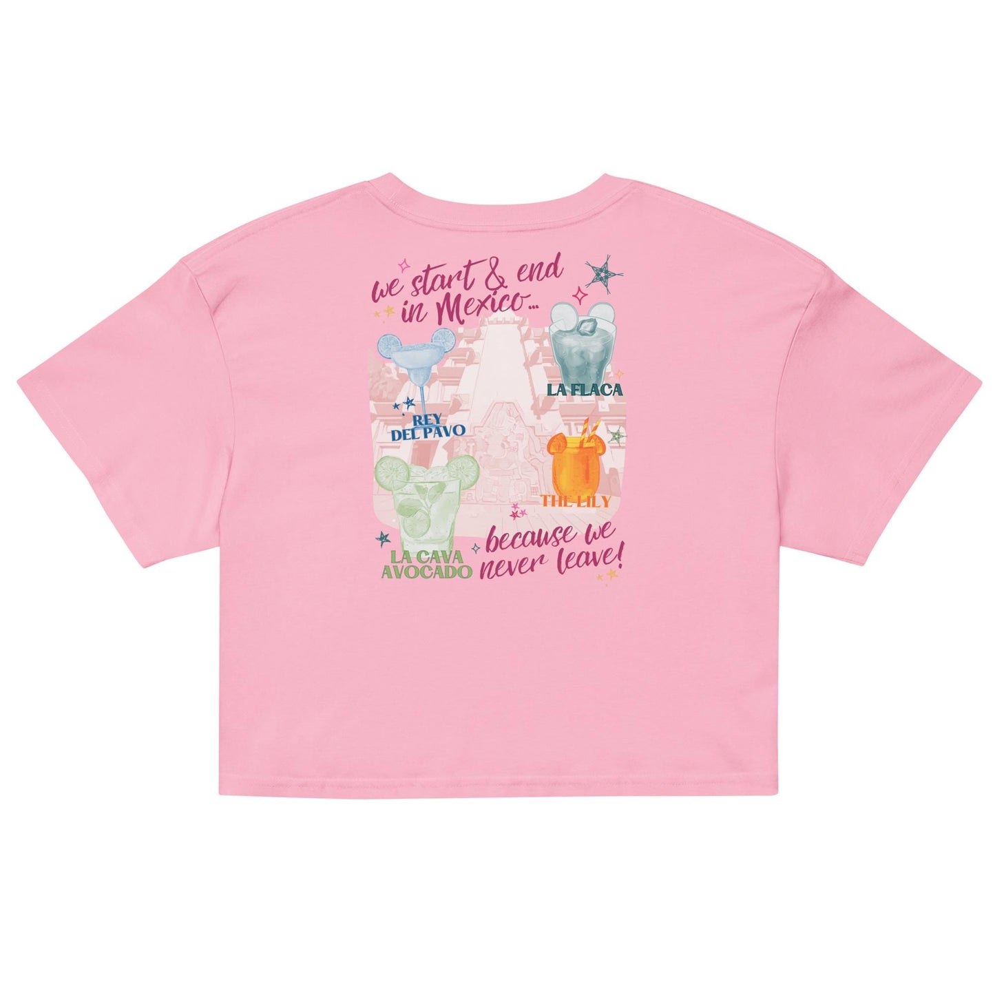 La Cava del Tequila Crop Top, Disney Girls Trip Shirt
