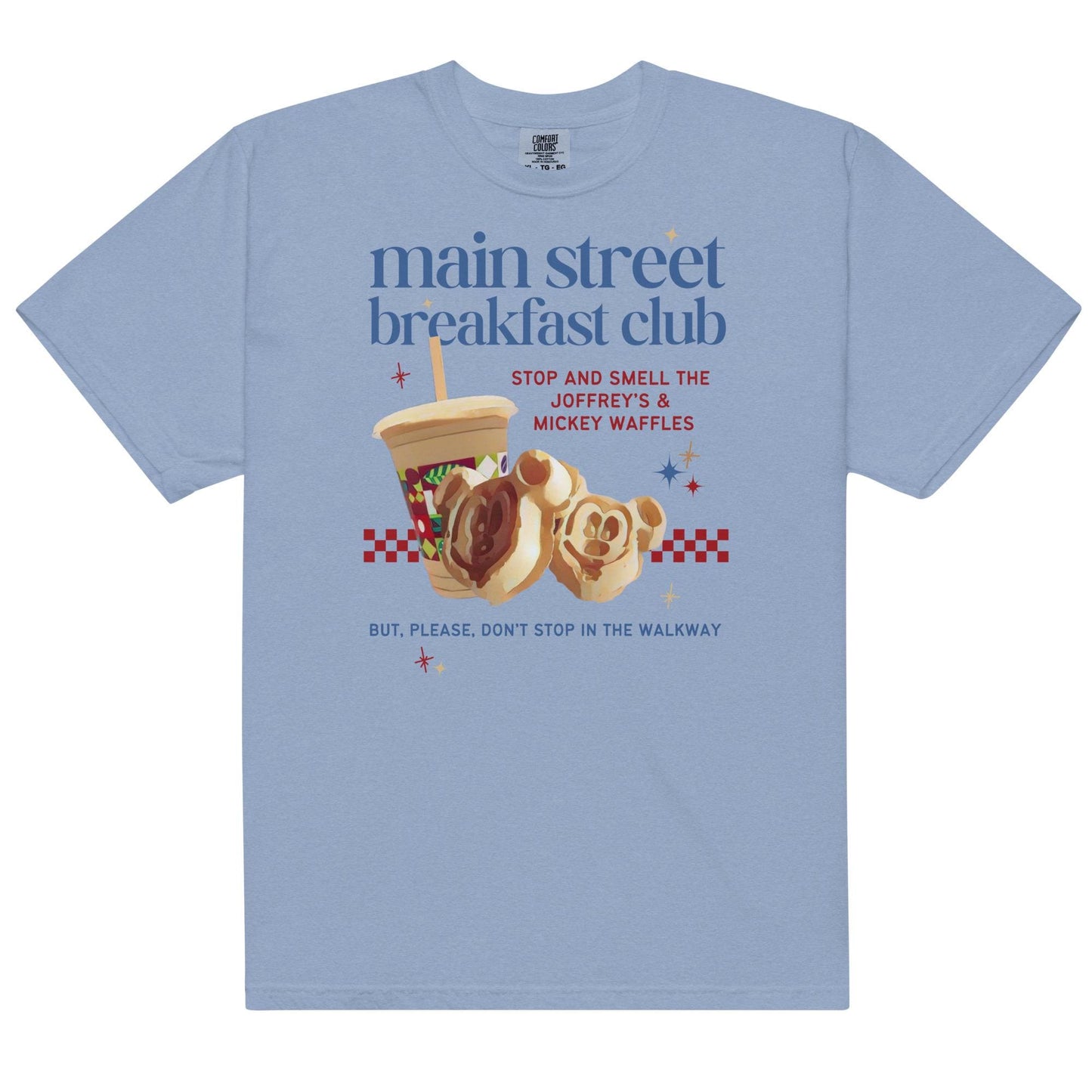 Disney Breakfast Club Tee – Mickey Waffles & Joffrey's Coffee