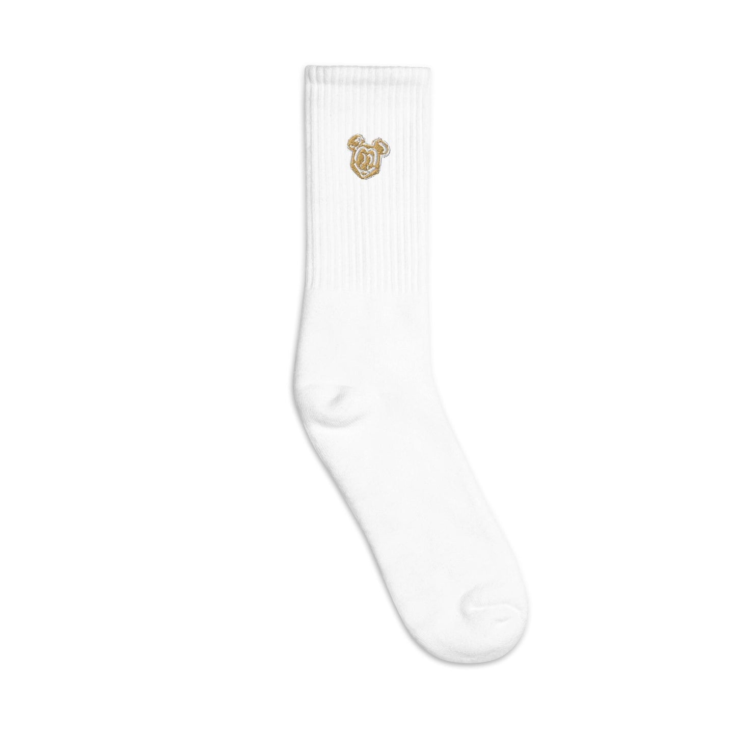 Embroidered Mickey Waffle Crew Socks, Disney Inspired