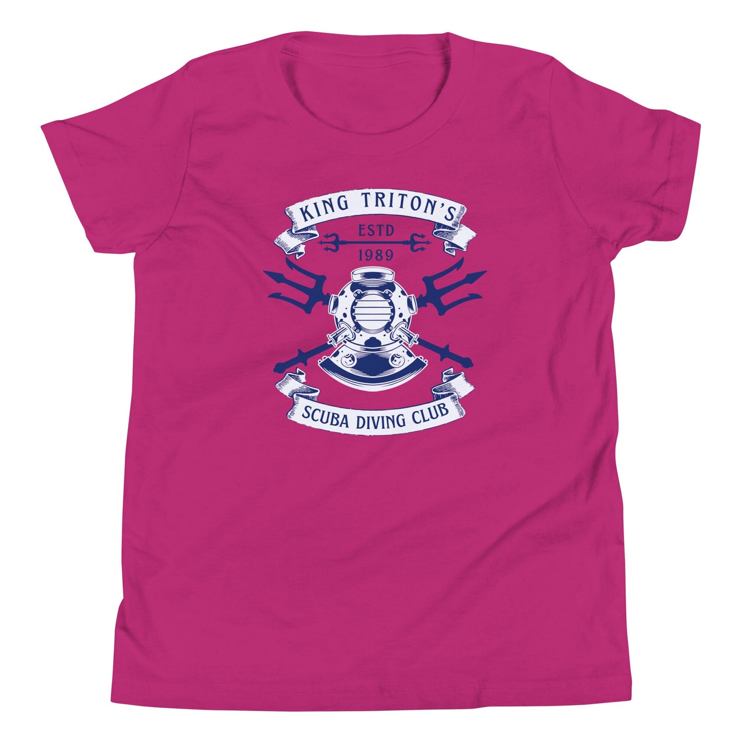 King Triton Scuba Diving Club Youth T-Shirt, Disney Family Shirt